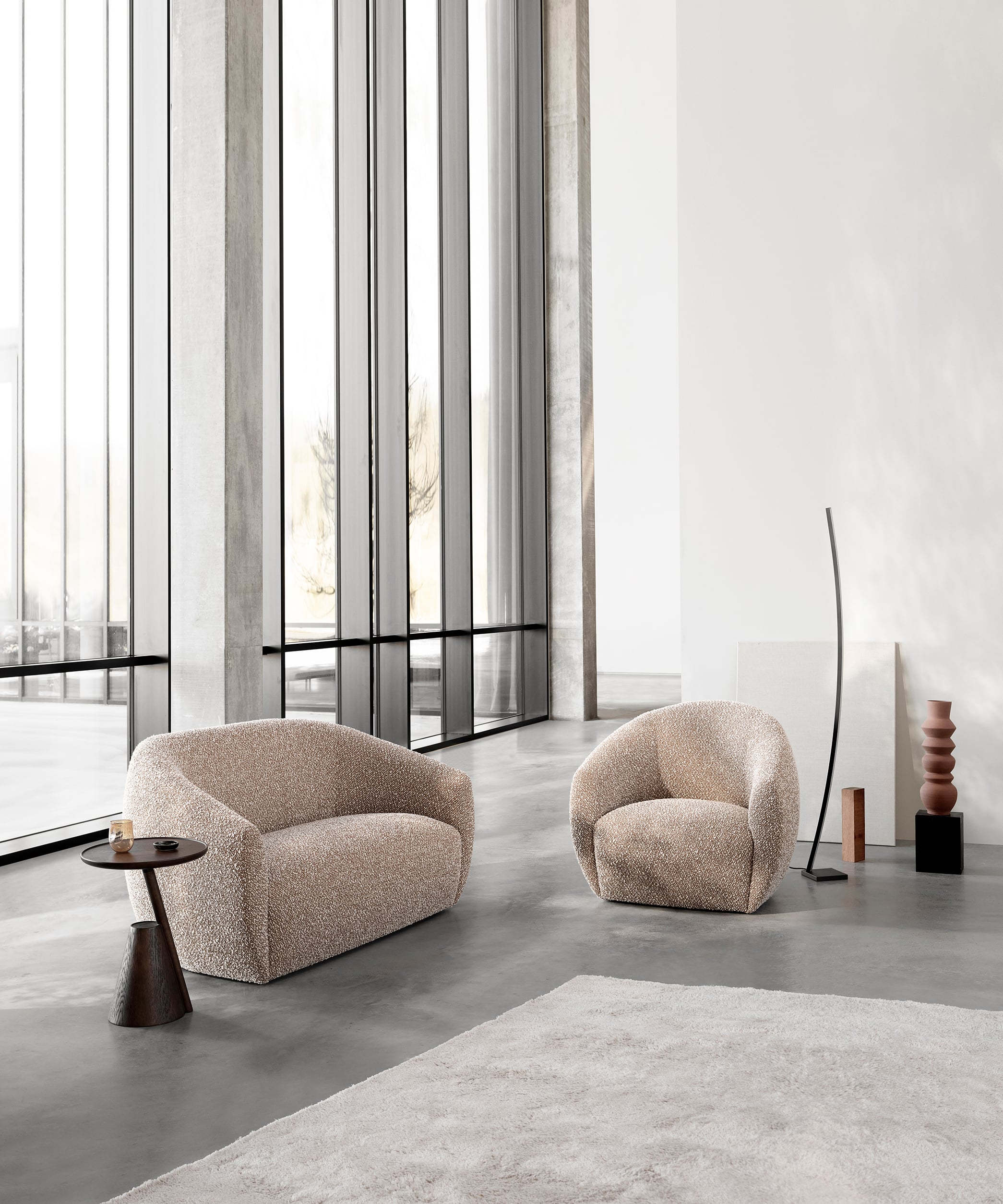 Mate Side Table - Dark Brown - Floor Stock