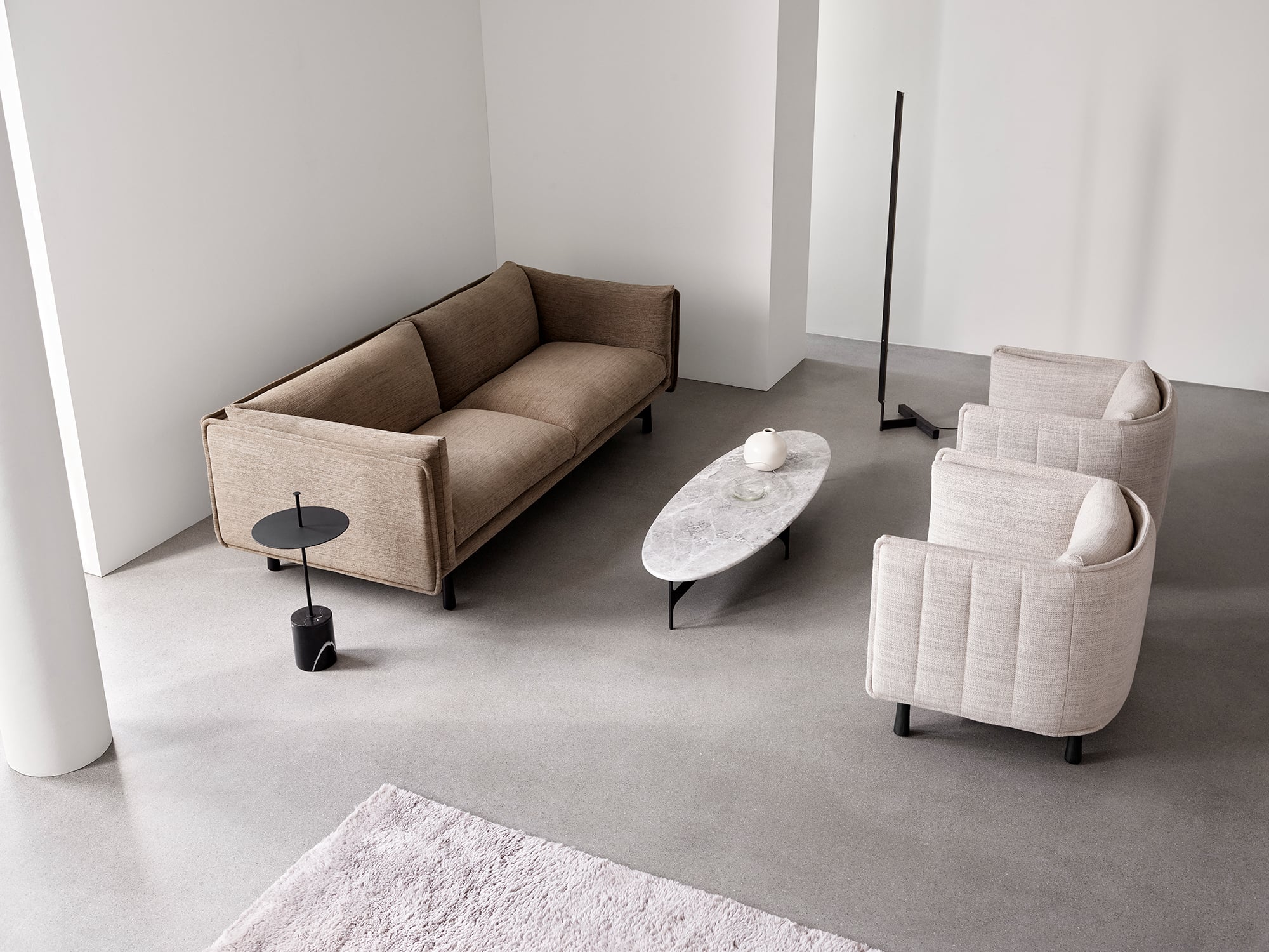 Elba Rug - 200 x 300cm - Oatmeal - Floor Stock