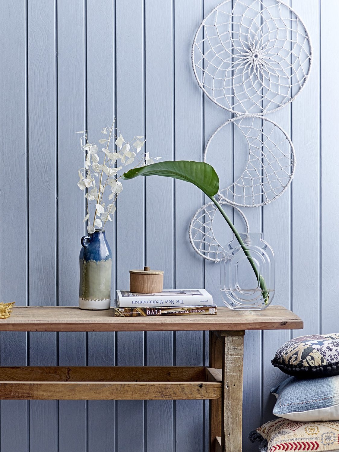 Rafi Glass Vase - Clear