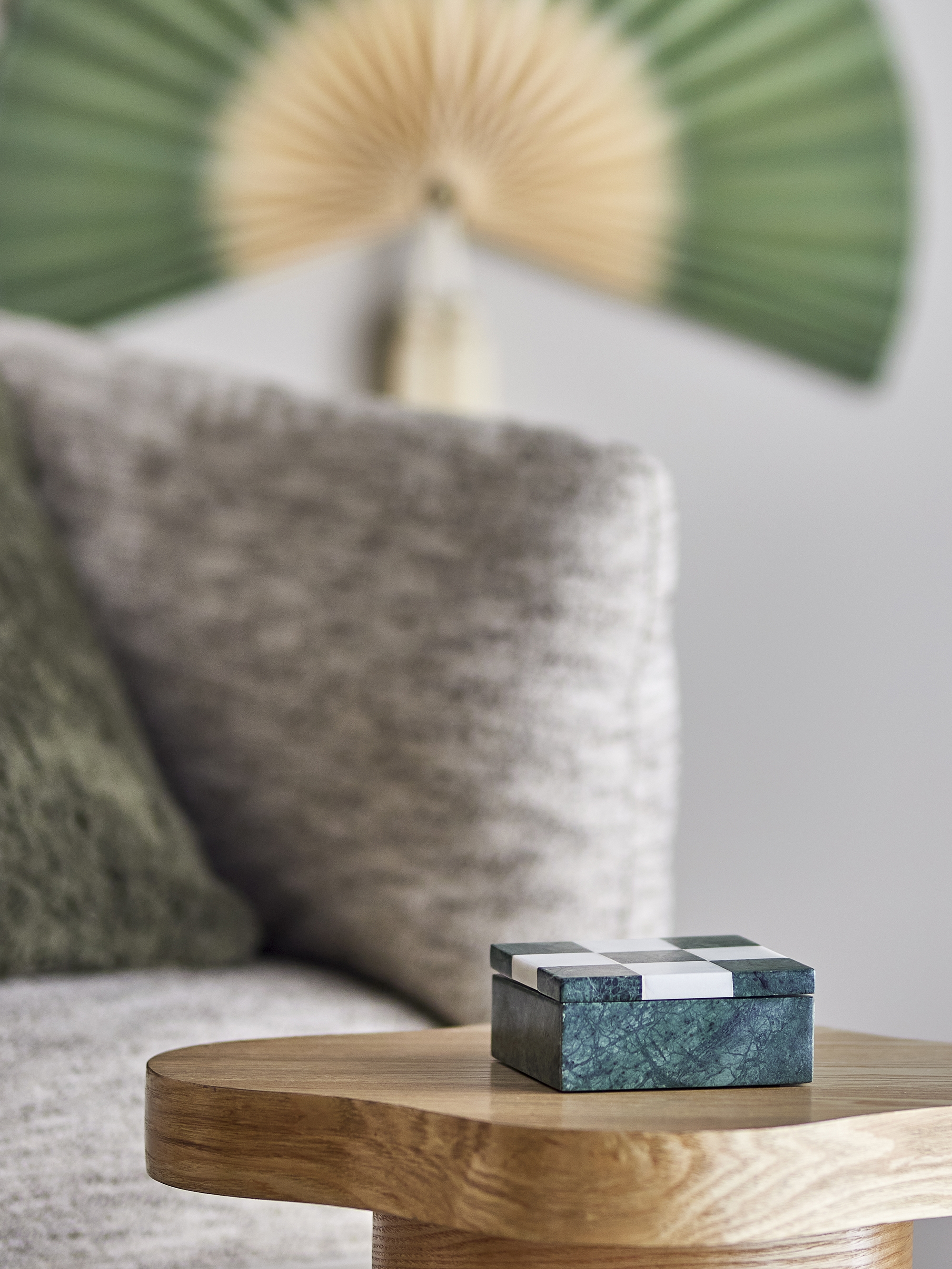 Aske Marble Tic-Tac-Toe - Green