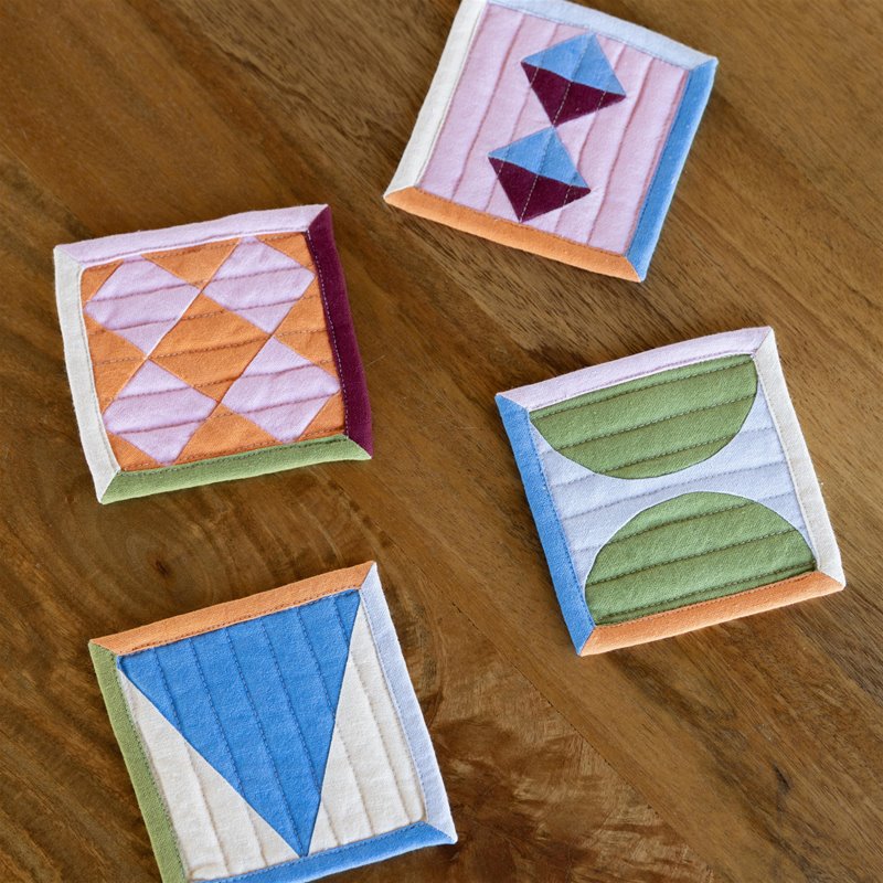 Stitch Coaster - Set of 4