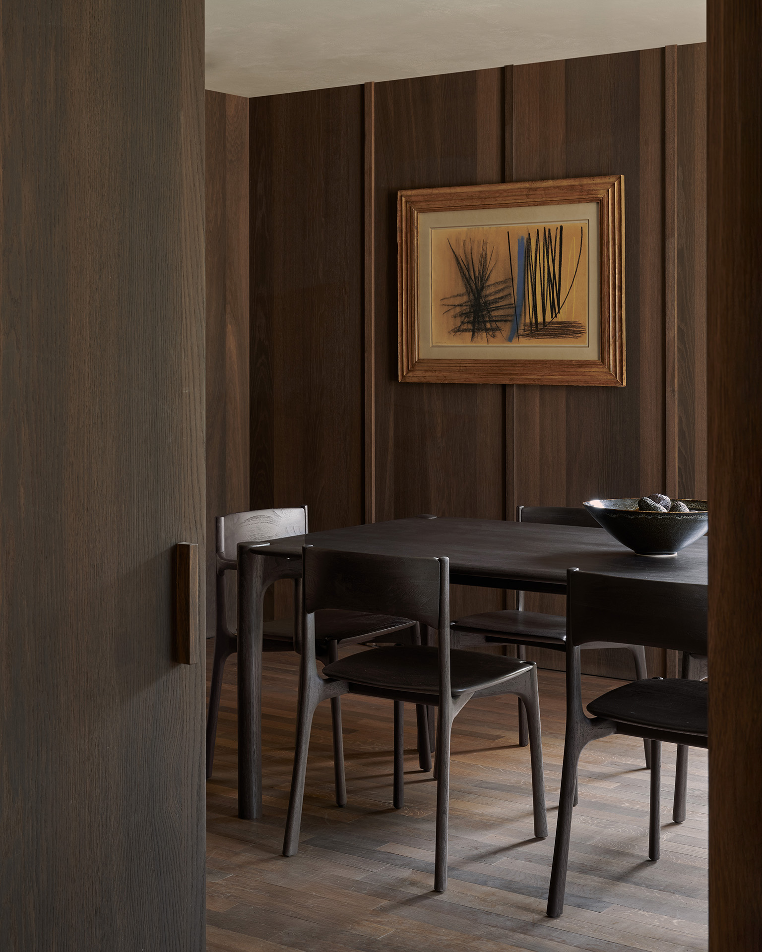 Ethnicraft Teak PI Dining Chair with Armrest