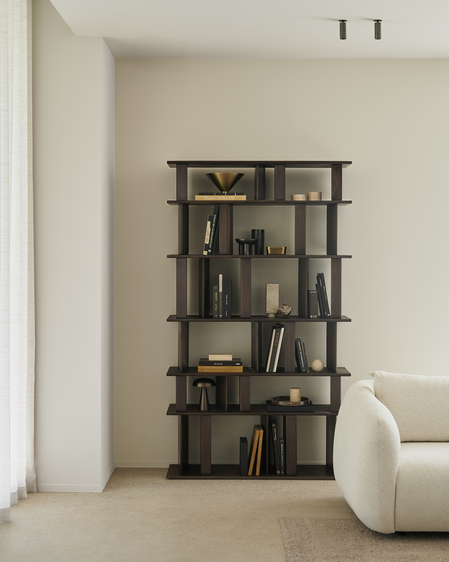 Ethnicraft Mahogany Block Rack