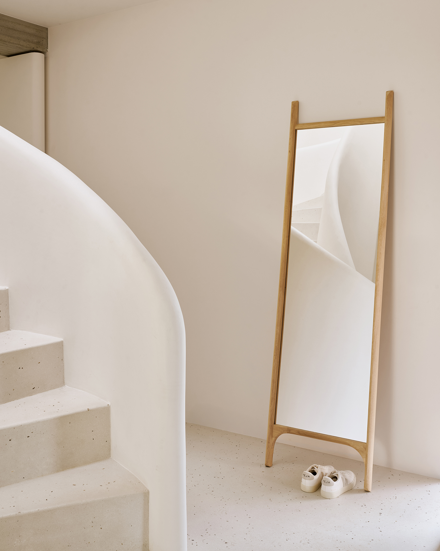 Ethnicraft Oak PI Floor Mirror