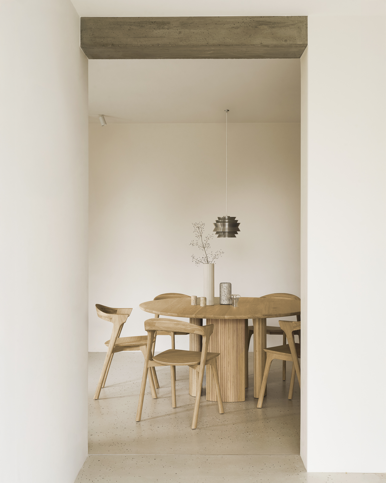 Ethnicraft Oak Roller Max Dining Table