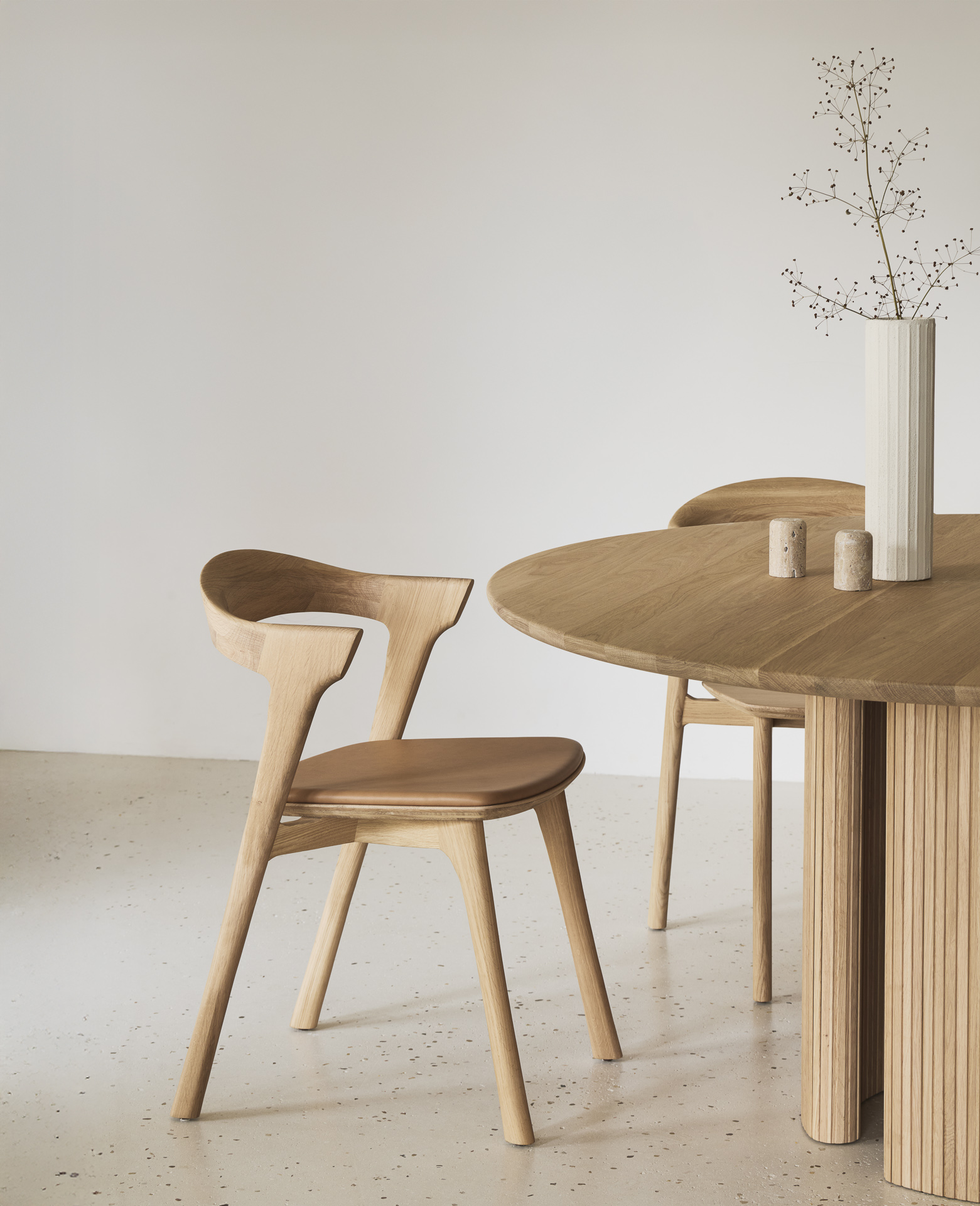 Ethnicraft Oak Roller Max Dining Table