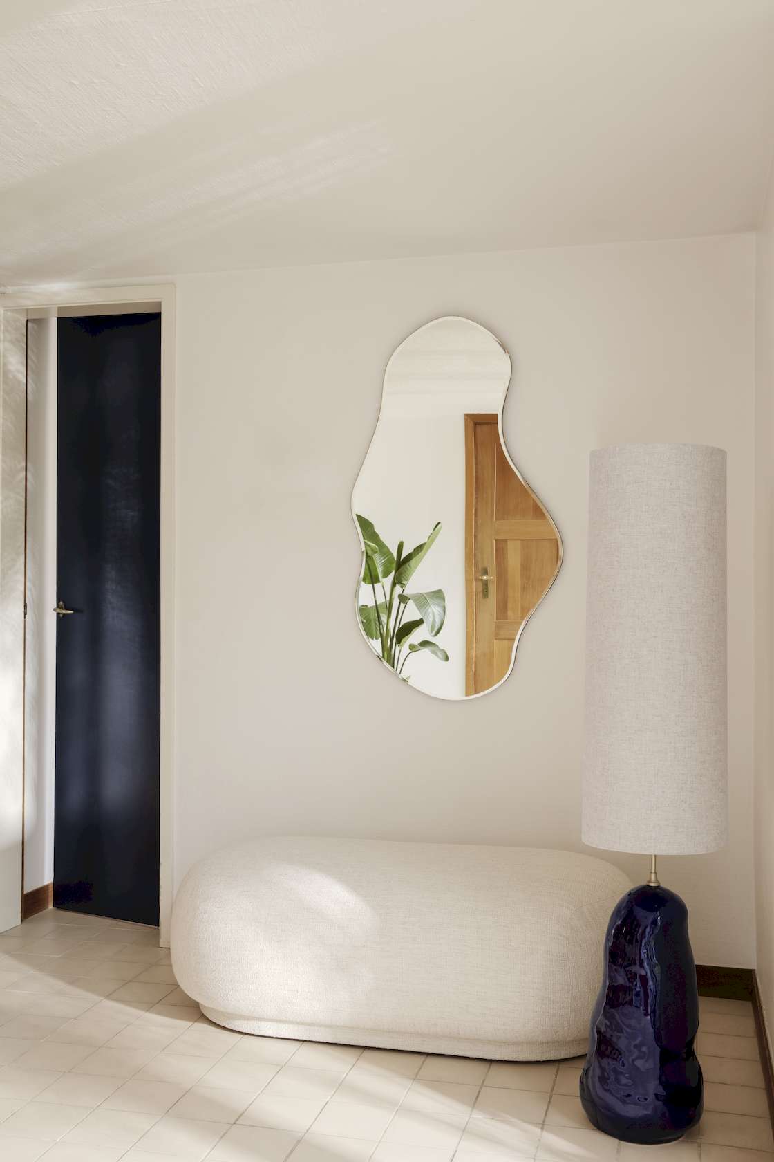 Pond Large Mirror - Brass - Floor Stock