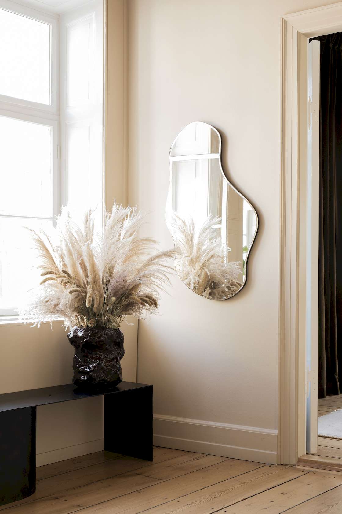 Pond Large Mirror - Brass - Floor Stock