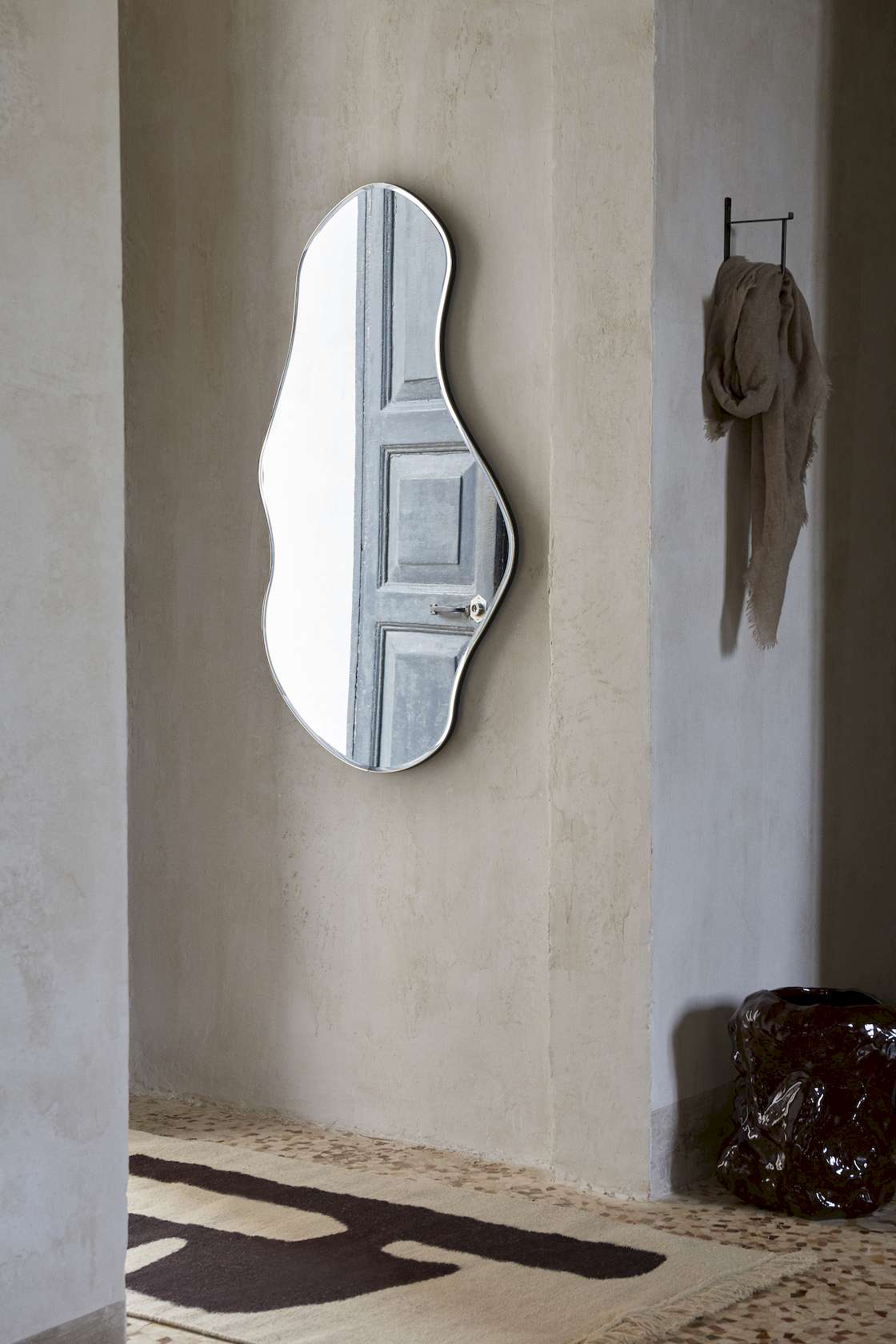 Pond Large Mirror - Brass - Floor Stock