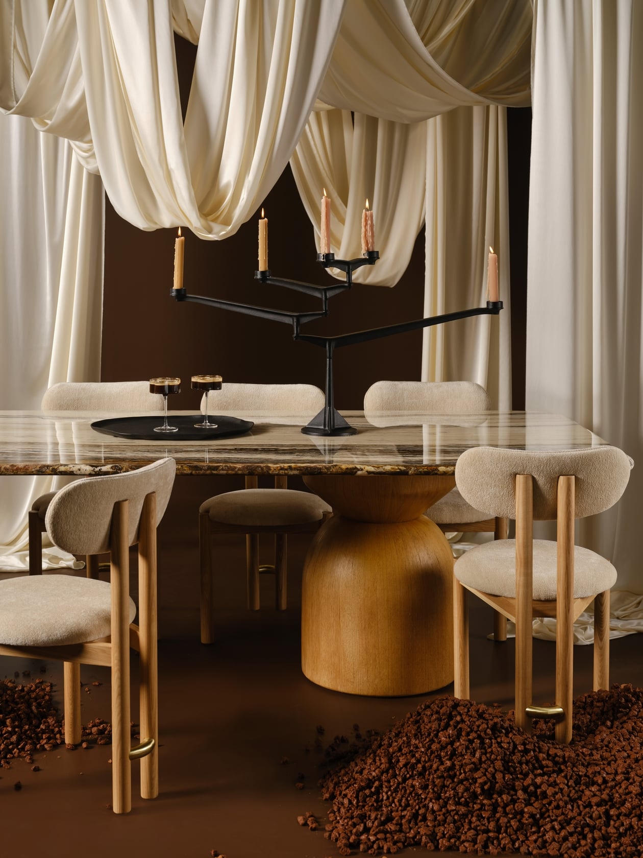 Tiramisu Dining Chair - Espresso - Floor Stock