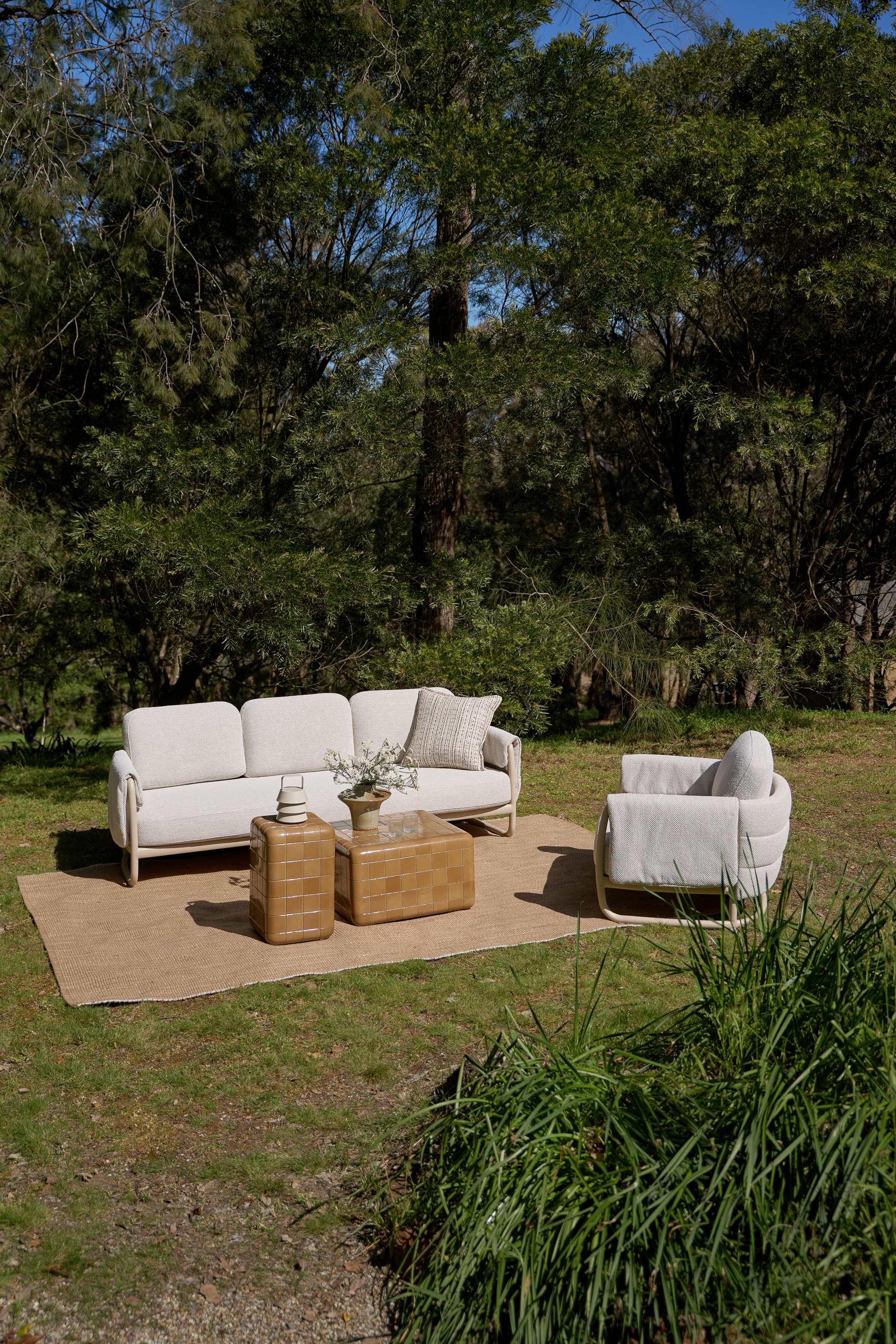 Pedrosa Outdoor 3 Seater Sofa