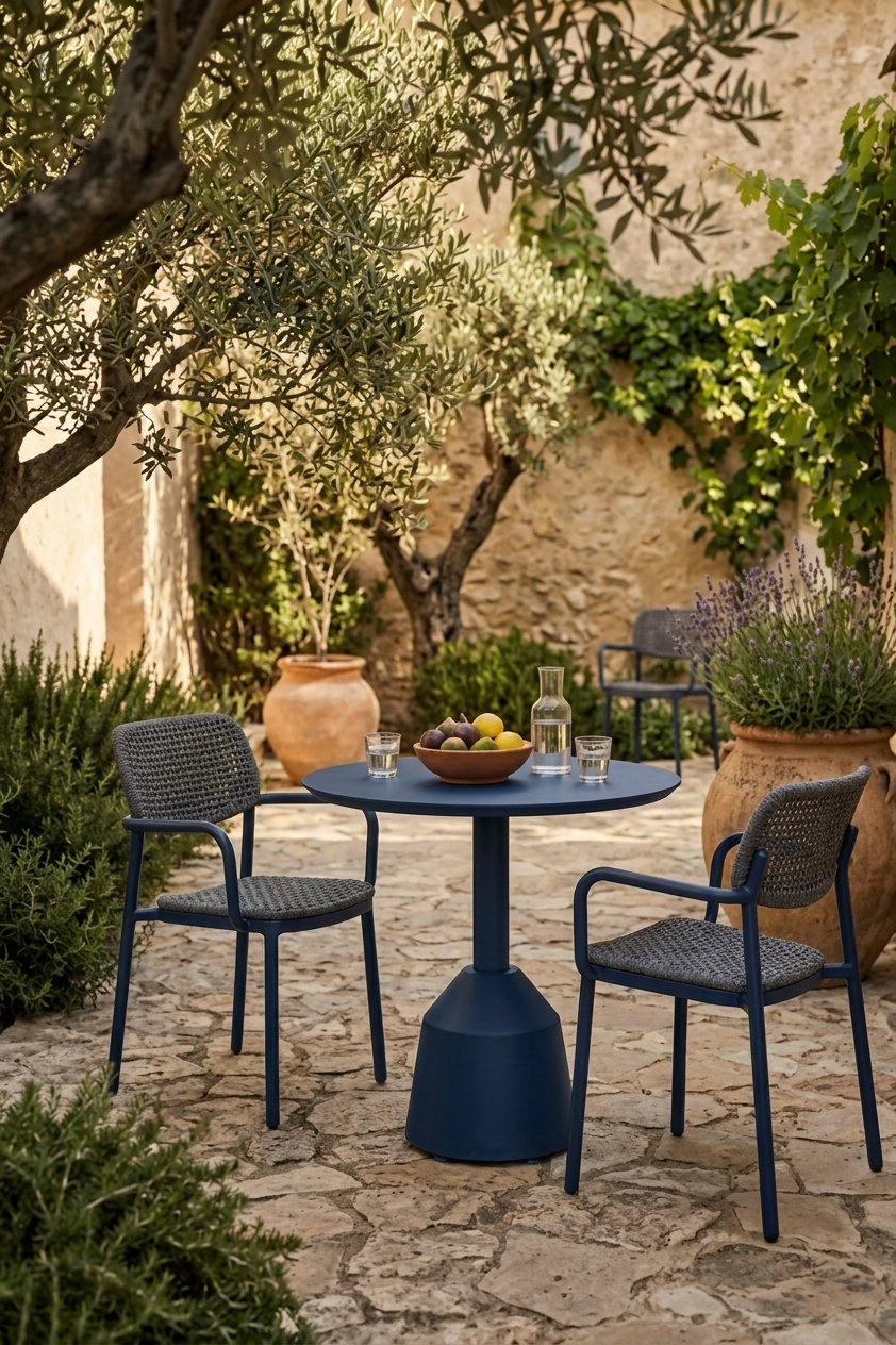 Lido Outdoor Round Dining Table