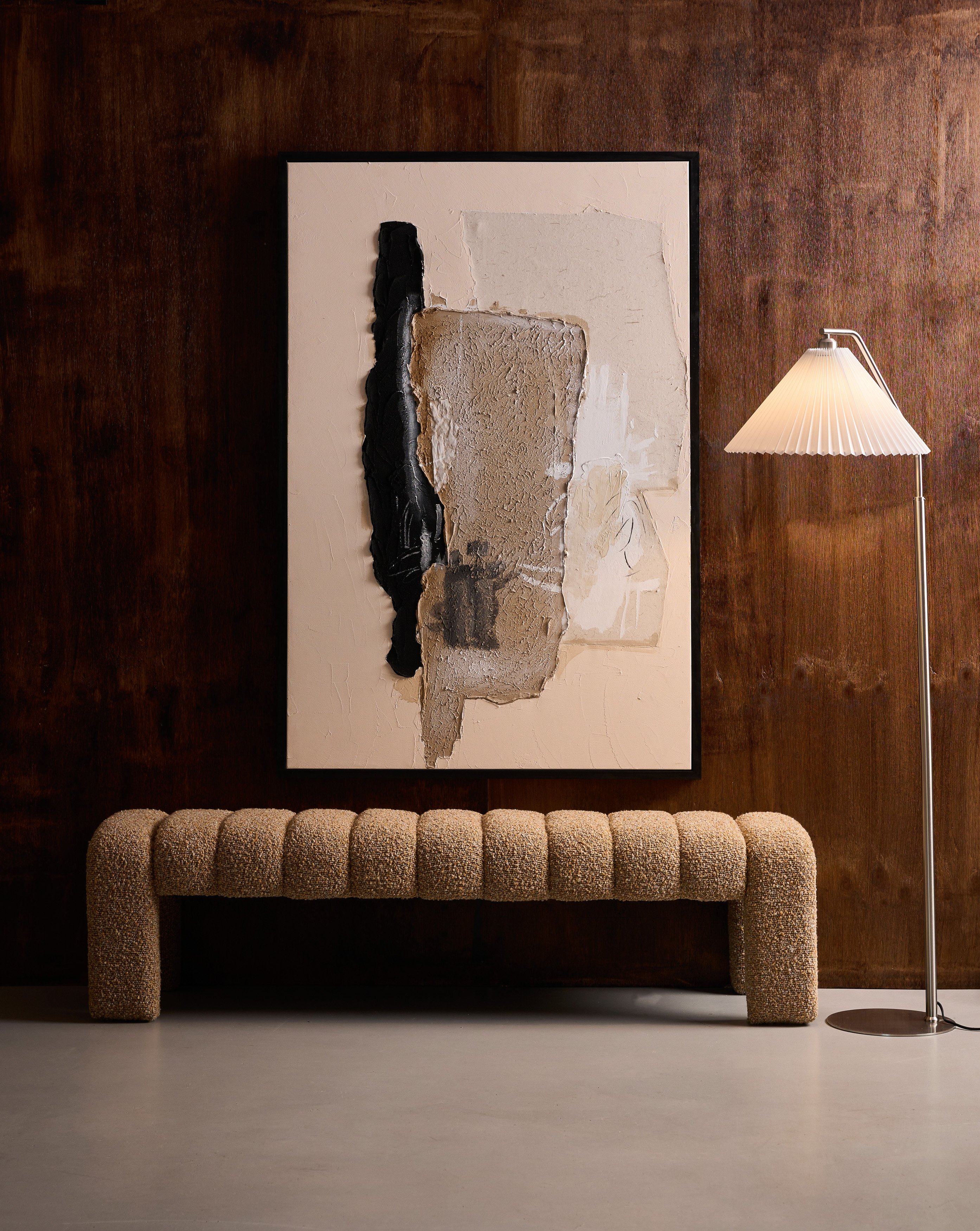 Pai Floor Lamp - Nickel - Floor Stock
