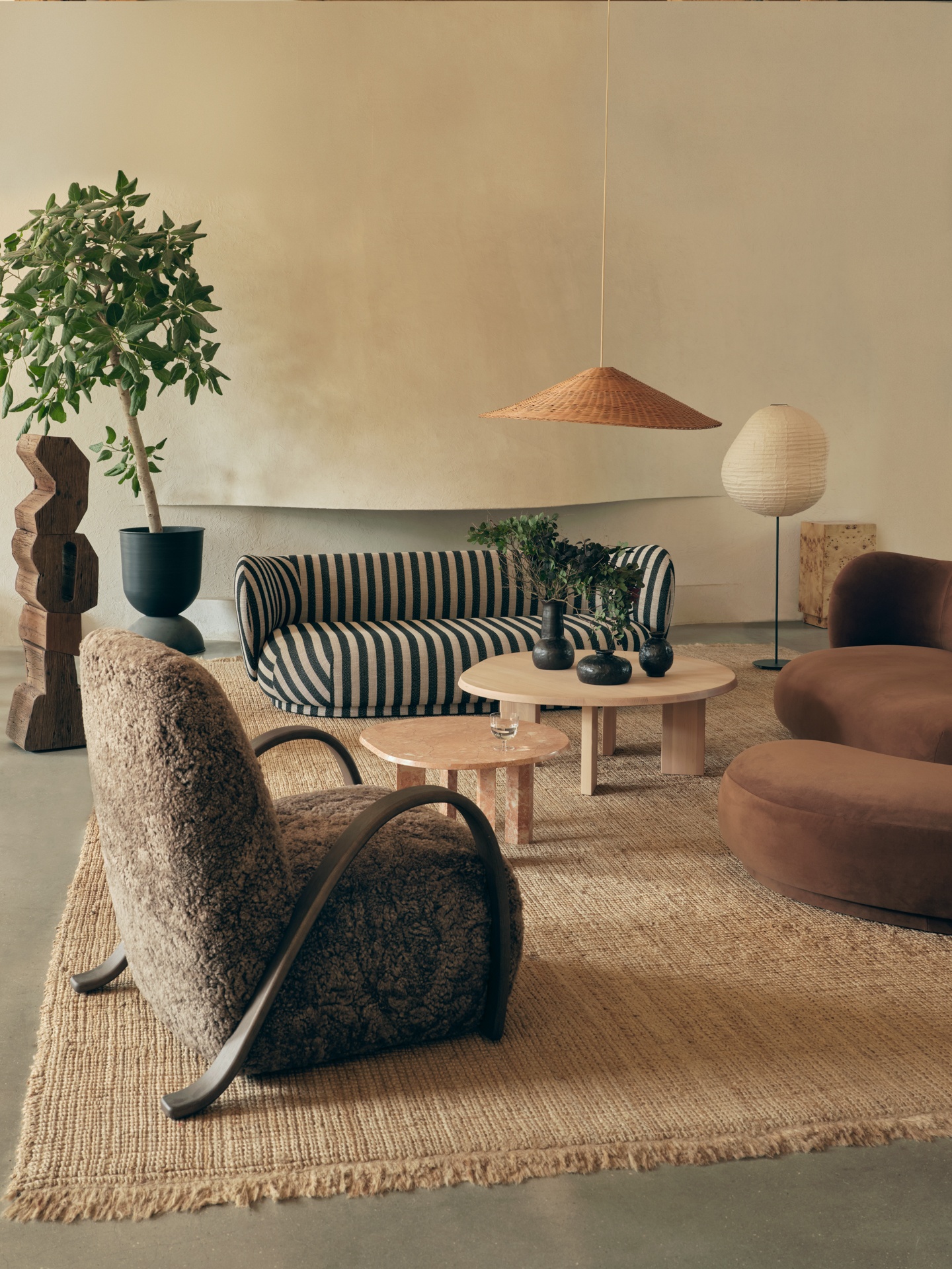 Taula Coffee Table - Sand - Floor Stock