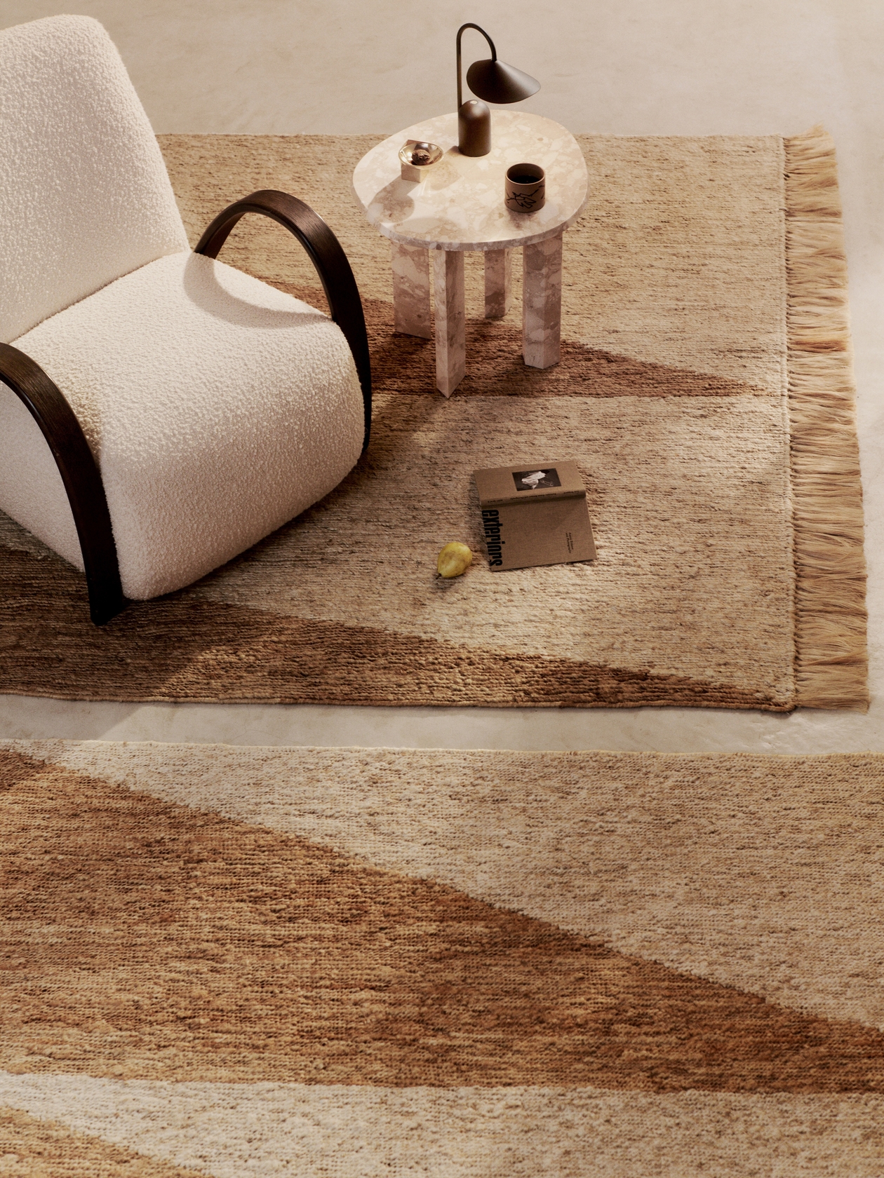 Taula Side Table - Sand - Floor Stock