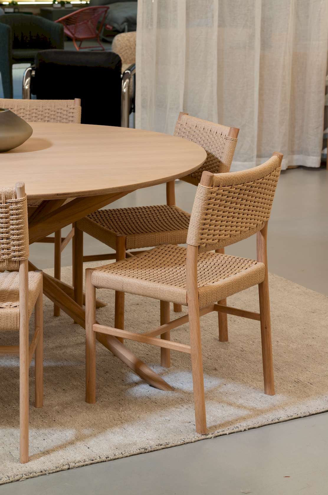 Anson Dining Chair - Walnut - Set of 6  - Floor Stock