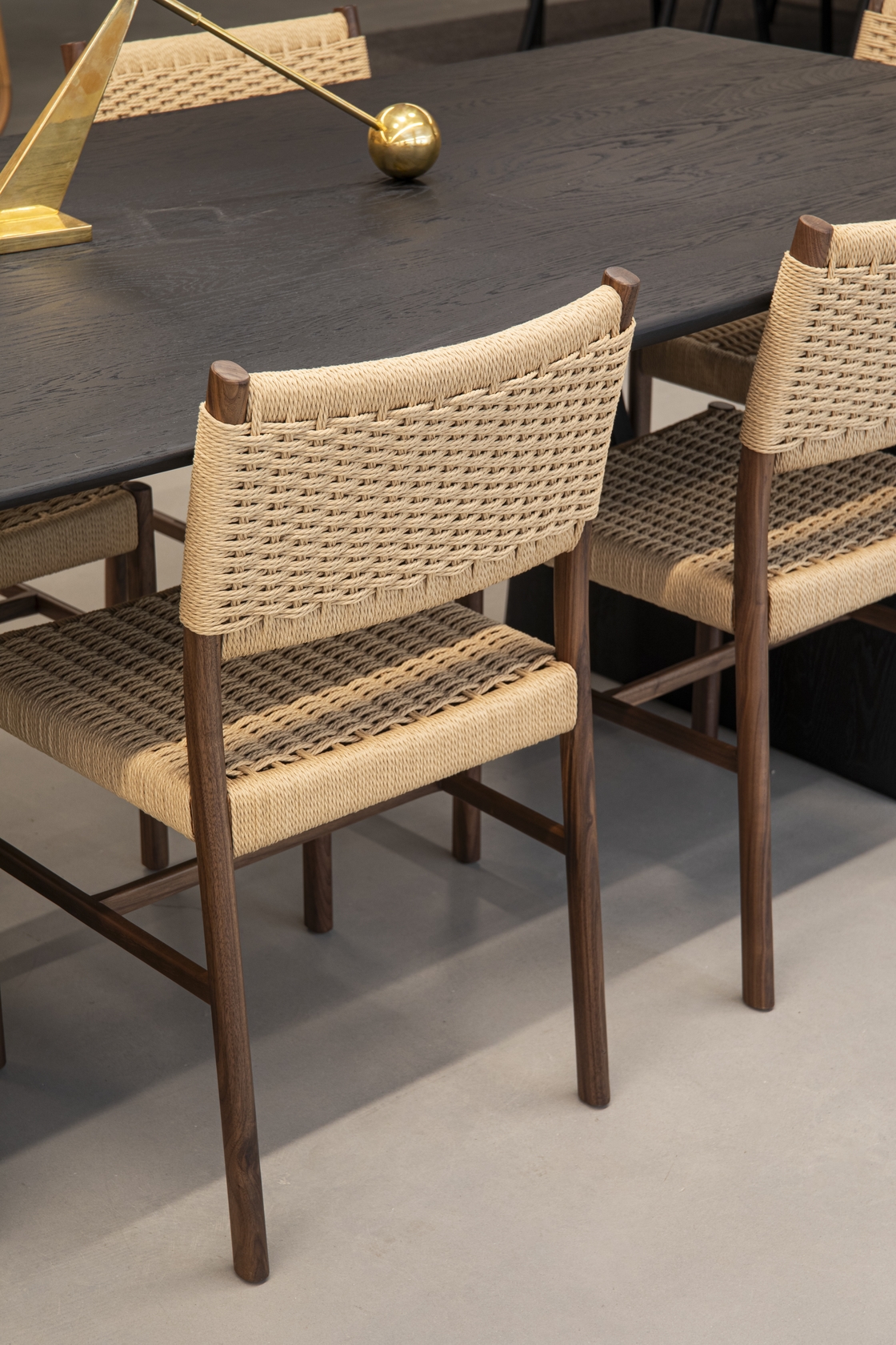 Anson Dining Chair - Walnut - Set of 6  - Floor Stock
