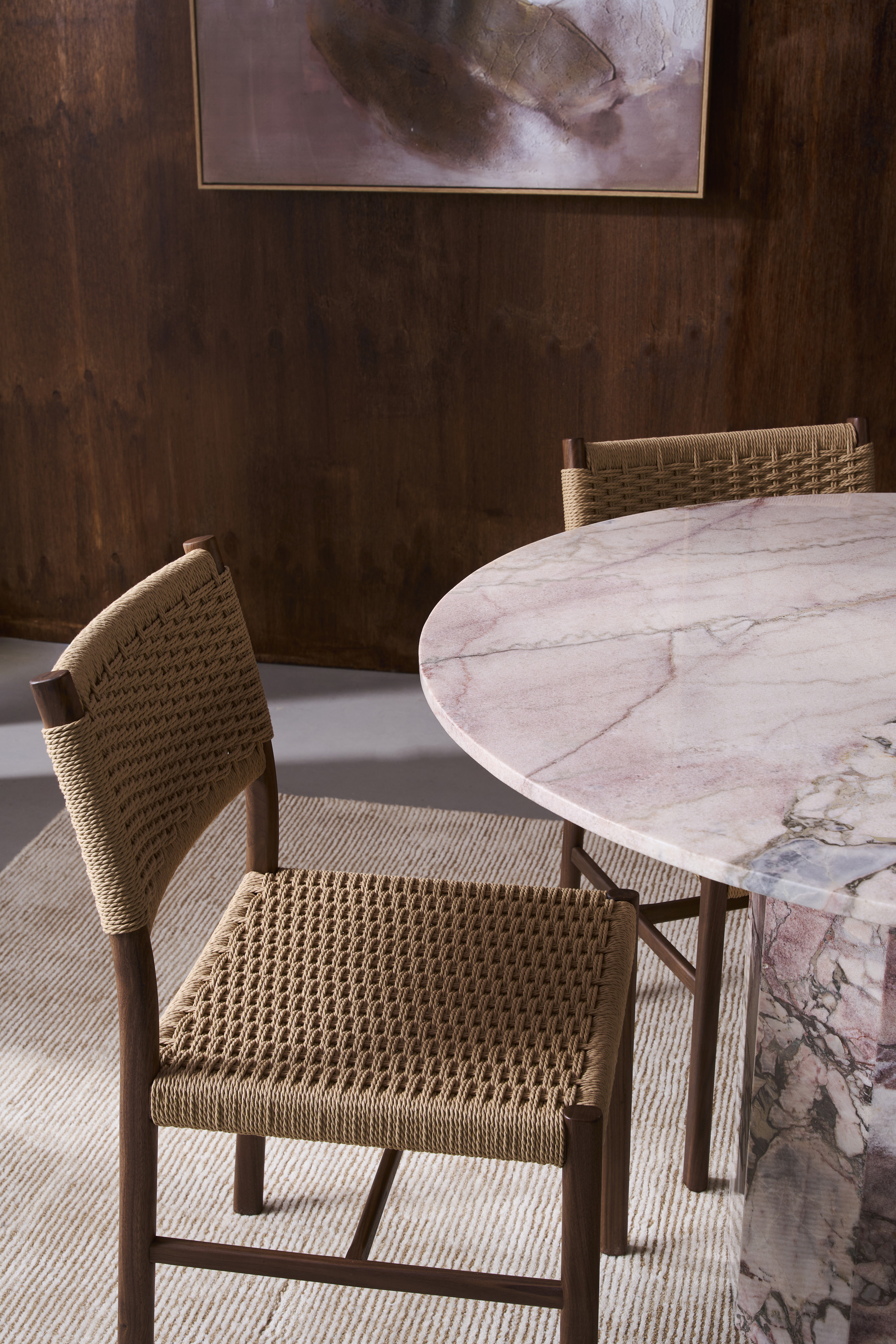 Anson Dining Chair - Walnut - Set of 6  - Floor Stock