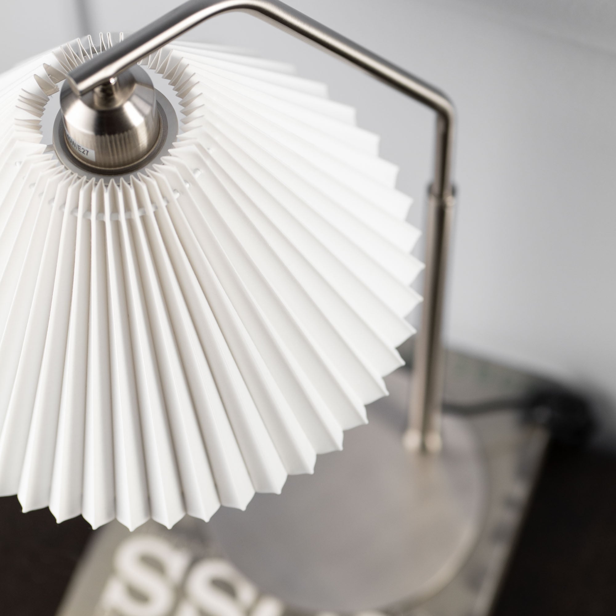 Pai Table Lamp - Nickel - Floor Stock