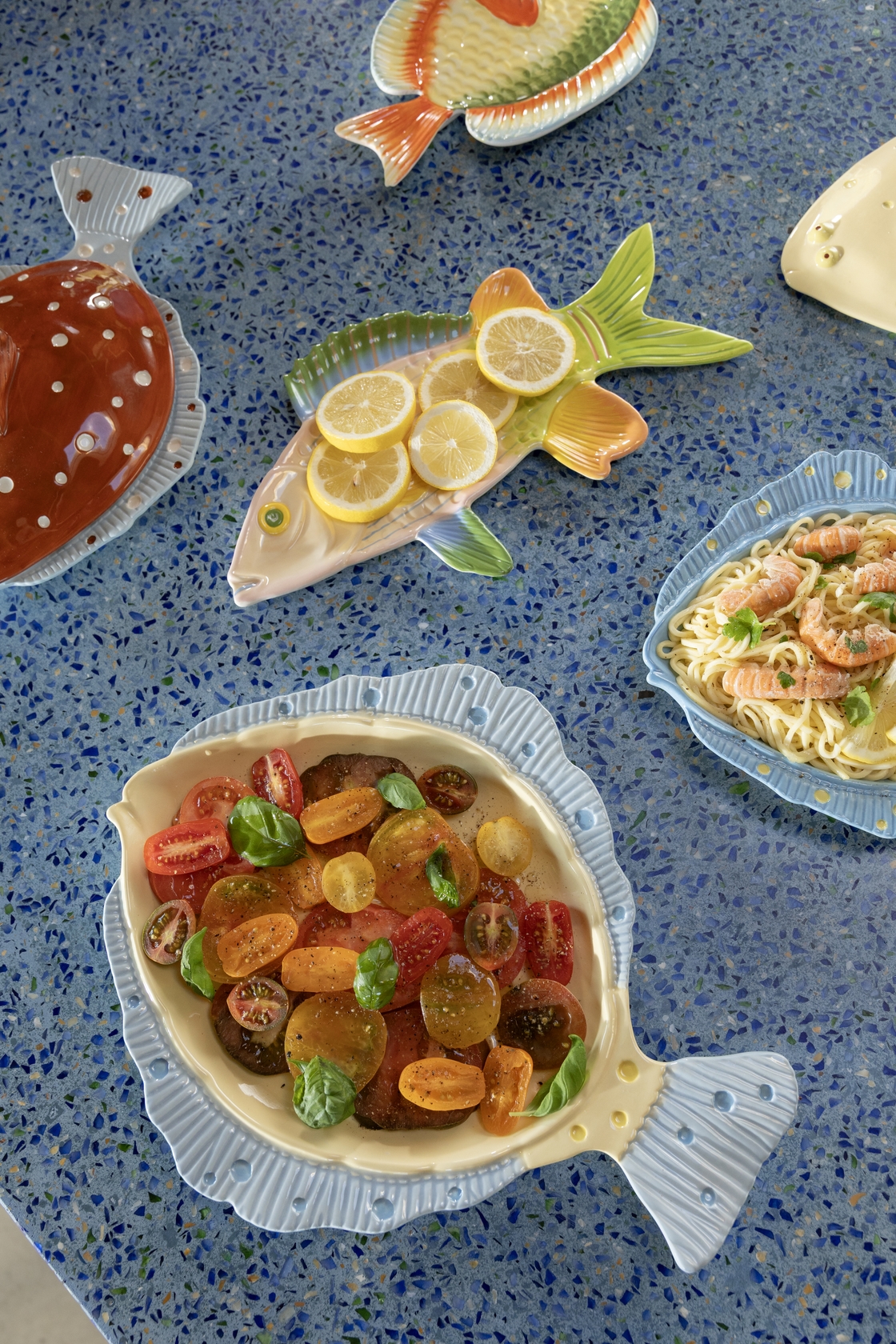 Platter Plaice - Blue/Yellow