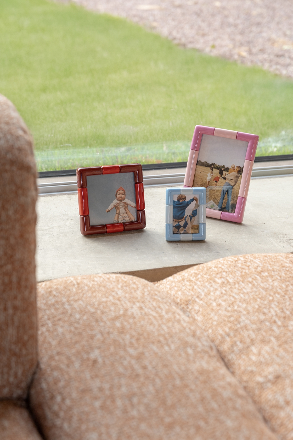 Rift Photo Frame - Ice Blue