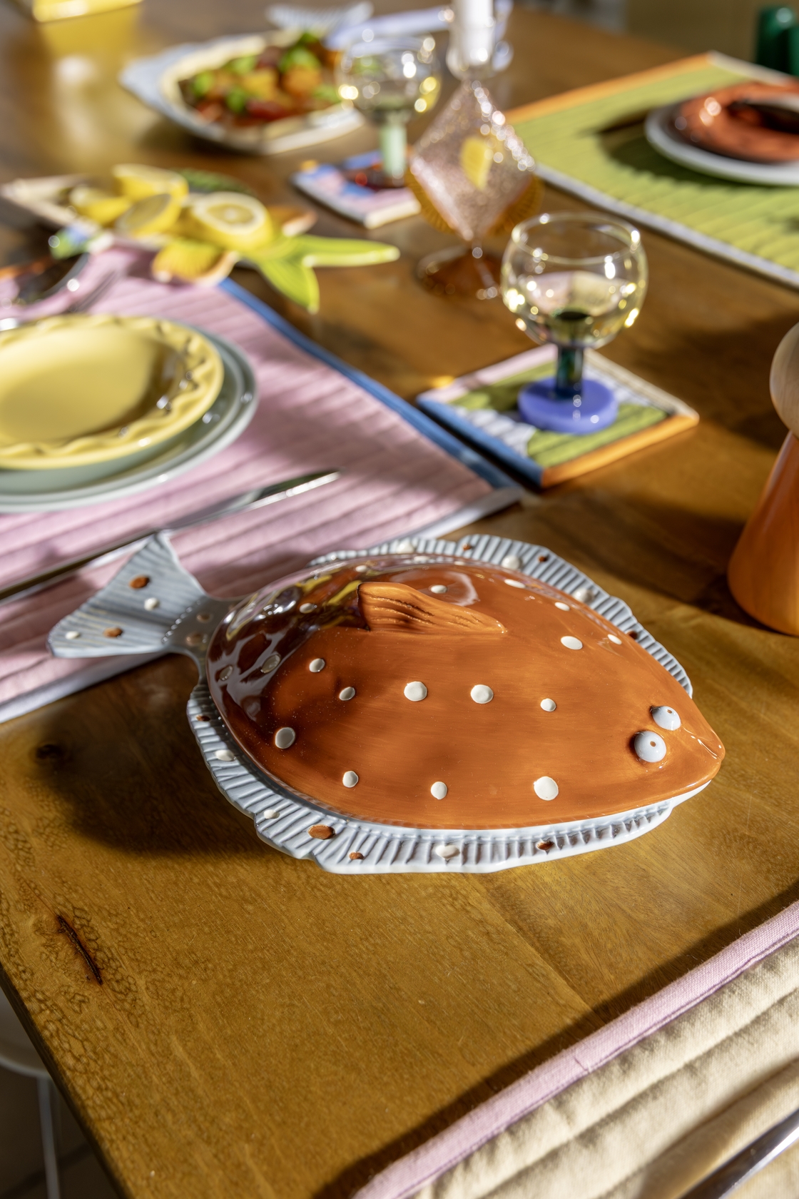 Tureen Plaice - Brown