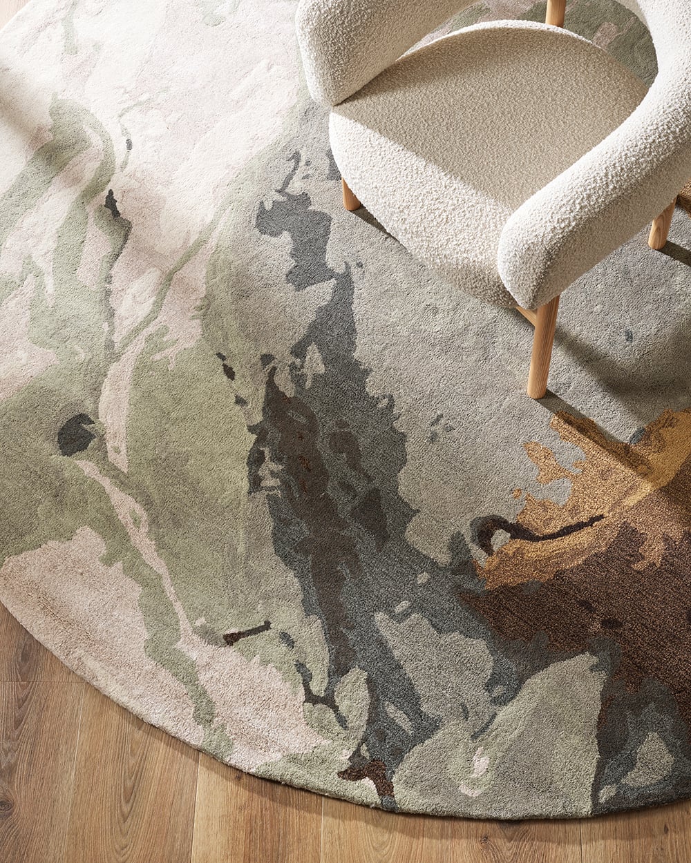 Vale Rug - 250x350cm - Sandstone - Floor Stock