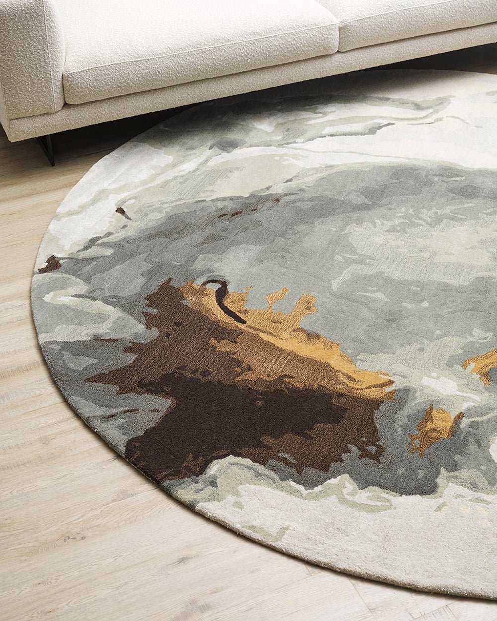 Vale Rug - 250x350cm - Sandstone - Floor Stock