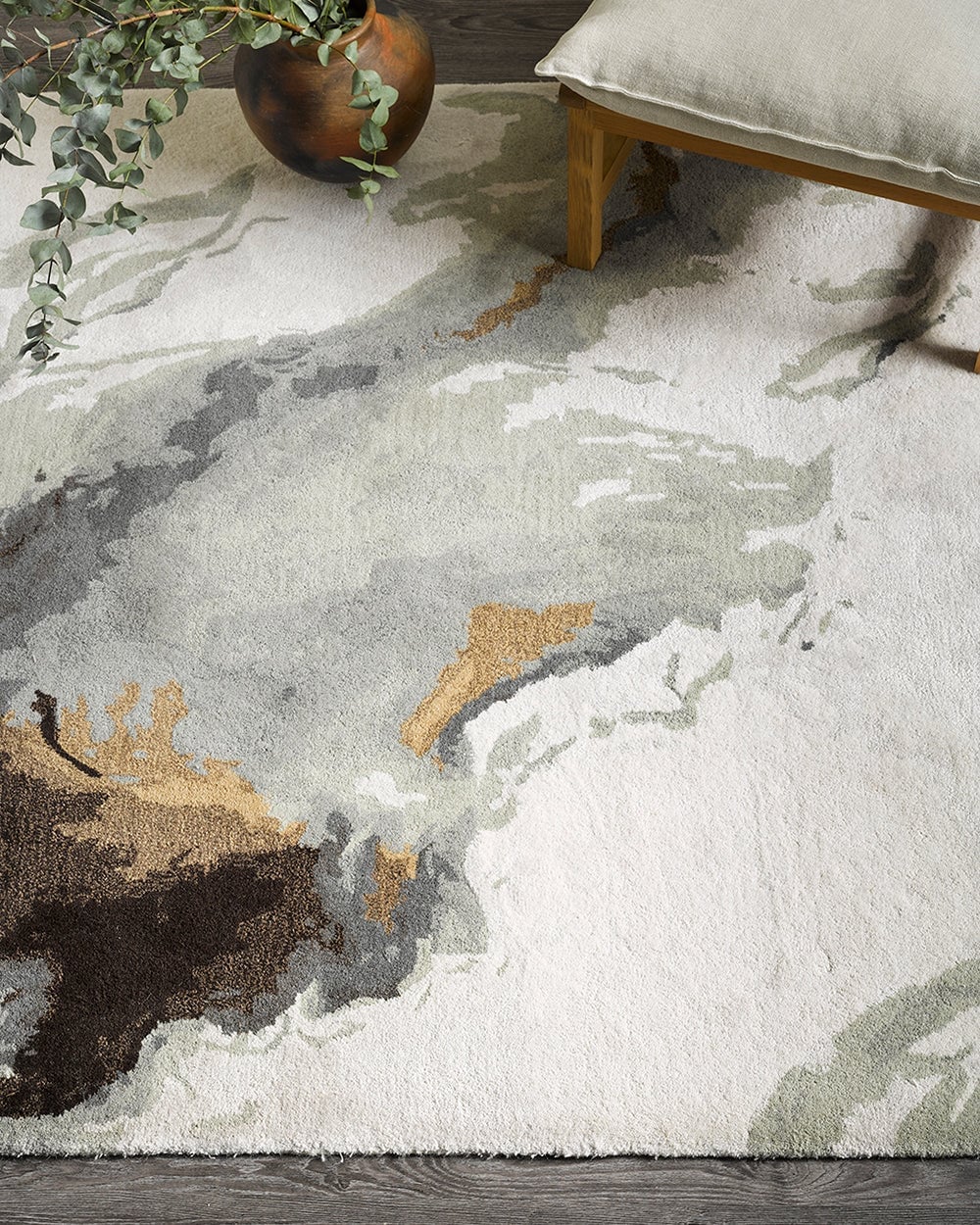 Vale Rug - 250x350cm - Sandstone - Floor Stock