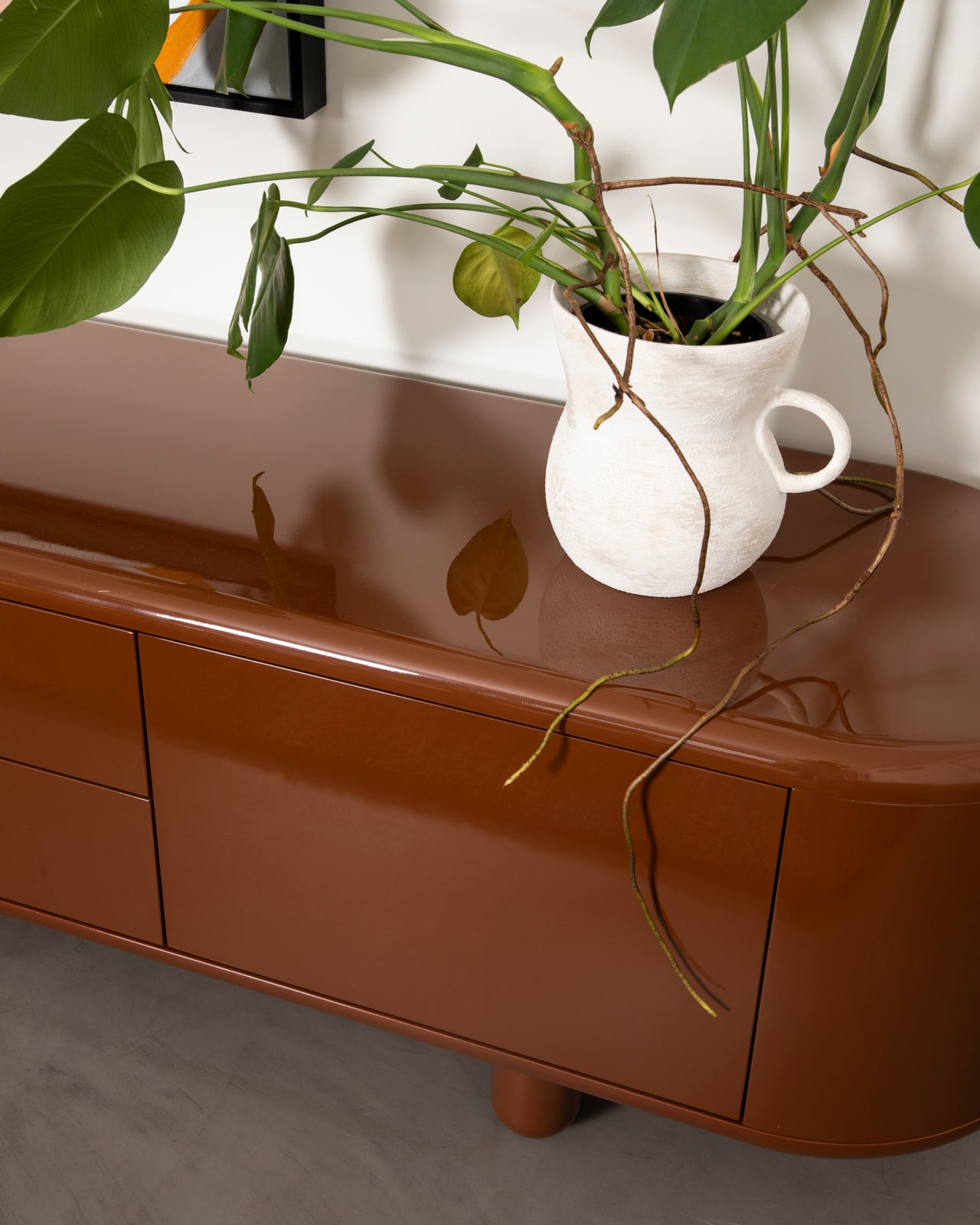 Remy TV Unit - Eggshell - Floor Stock