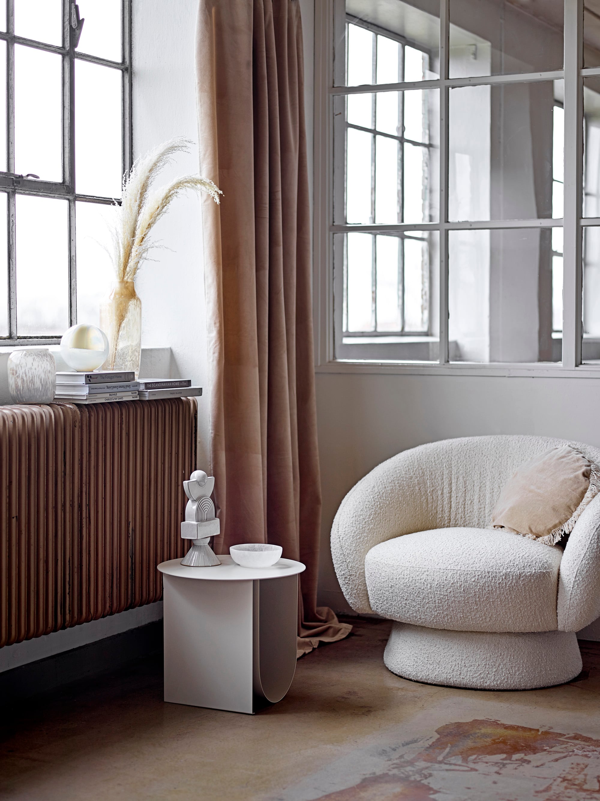Cher Side Table - Grey - Floor Stock