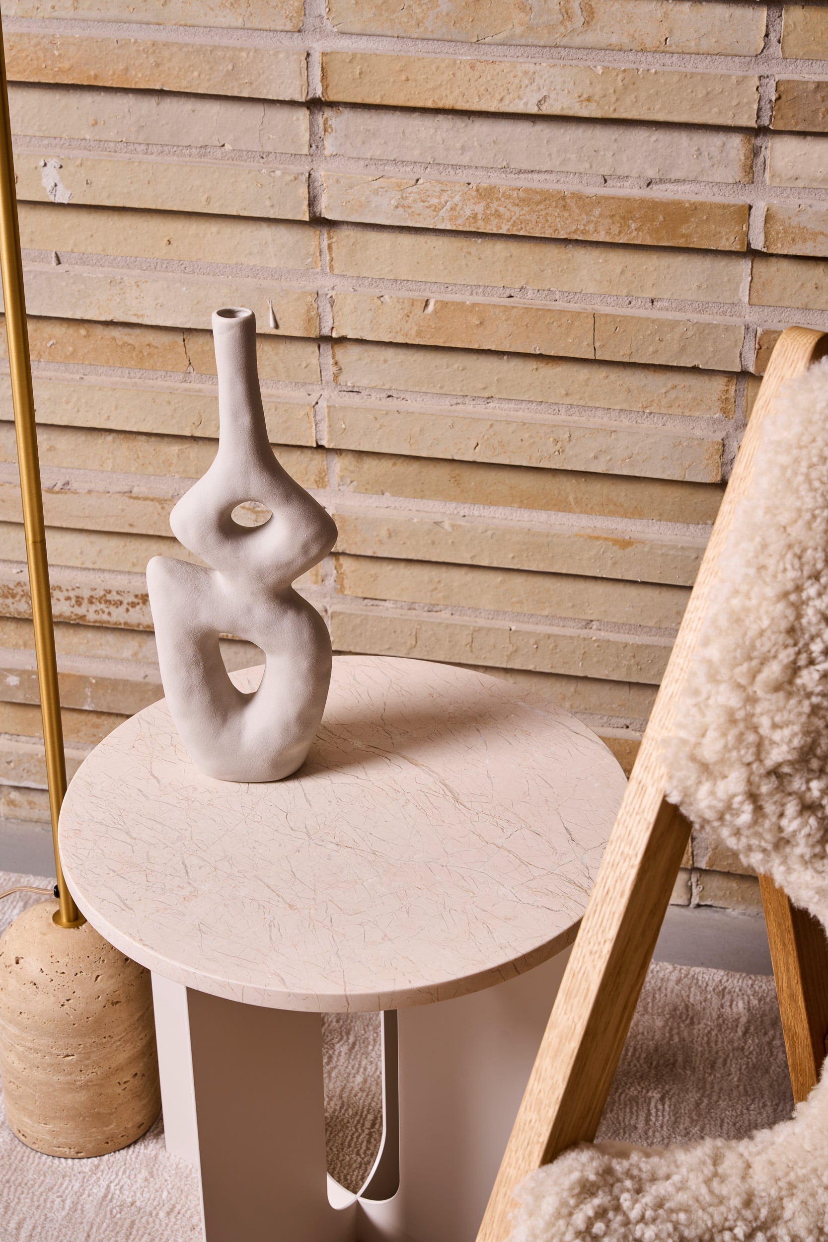 Sorrento Floor Lamp - Frost - Floor Stock