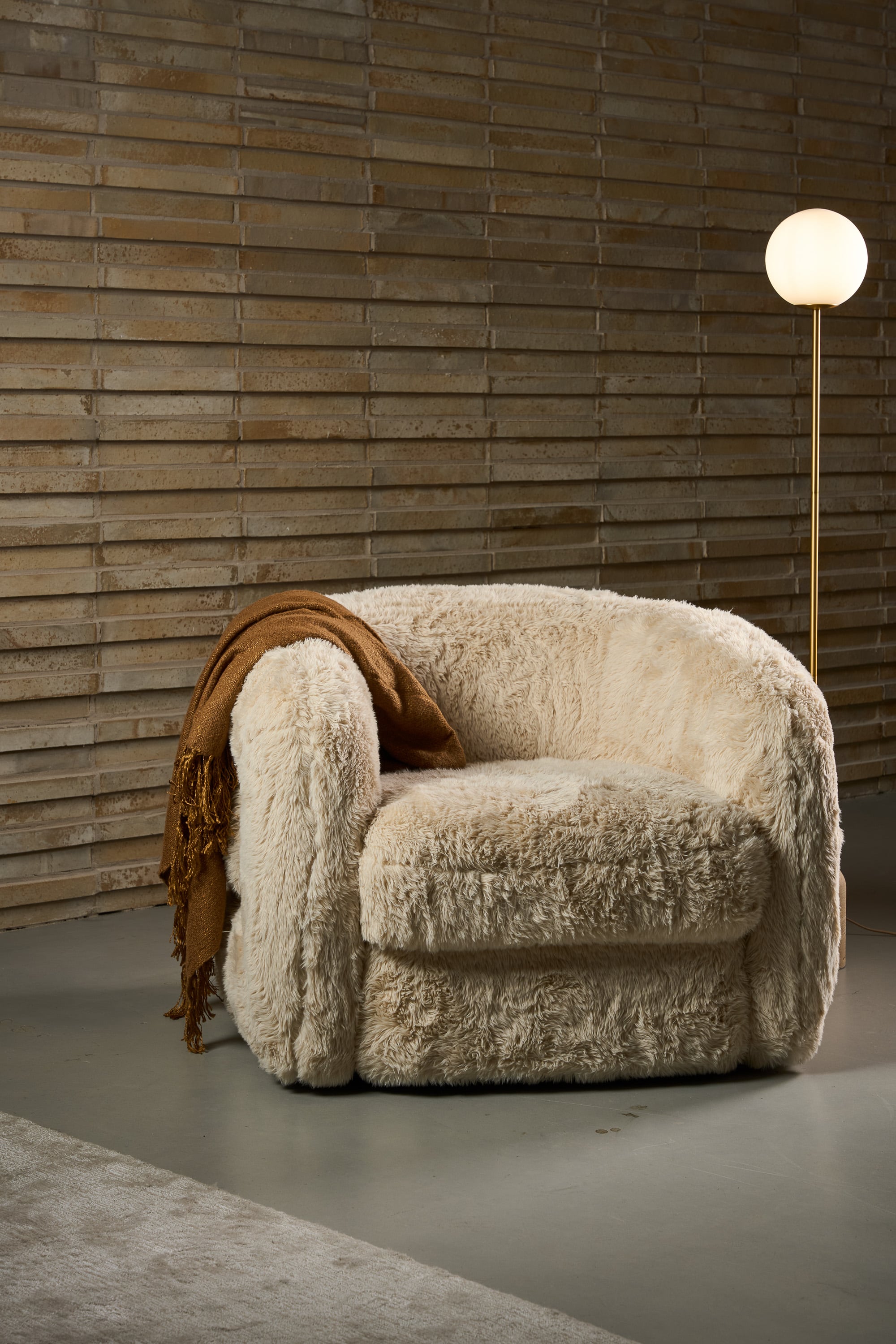 Sorrento Floor Lamp - Frost - Floor Stock