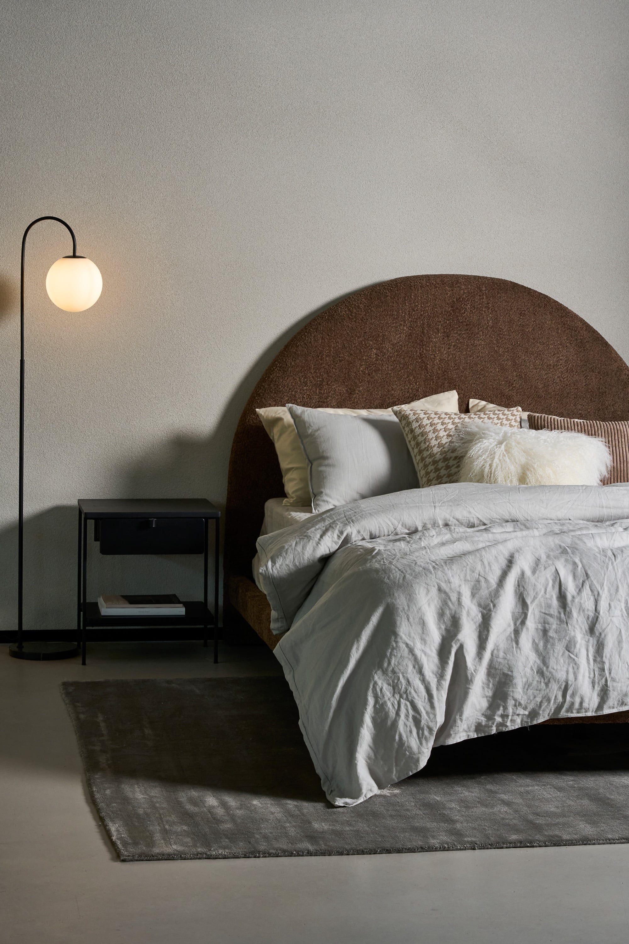 Minti Floor Lamp - Travertine - Floor Stock