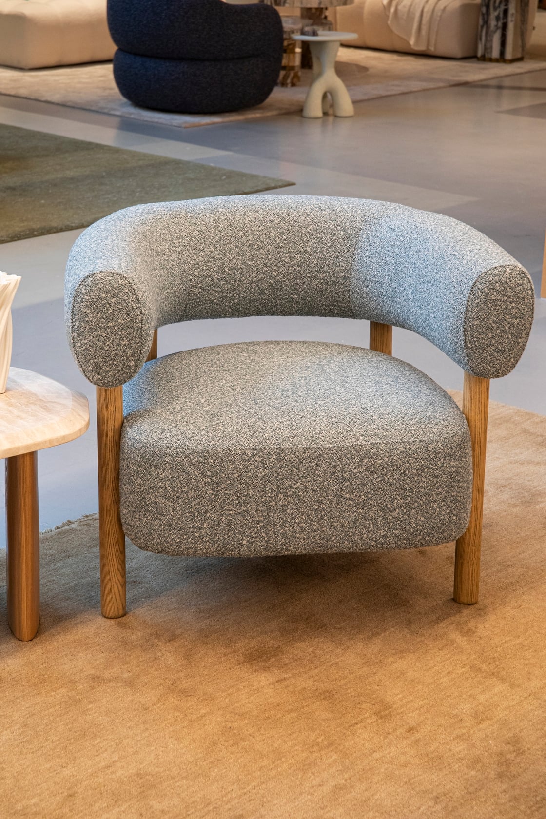 Walton Lounge Chair - American Ash - Espresso - Floor Stock