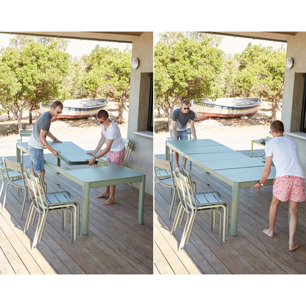 Fermob Ribambelle Table with Extension - 1490 - 2990mm - Clay Grey - Floor Stock