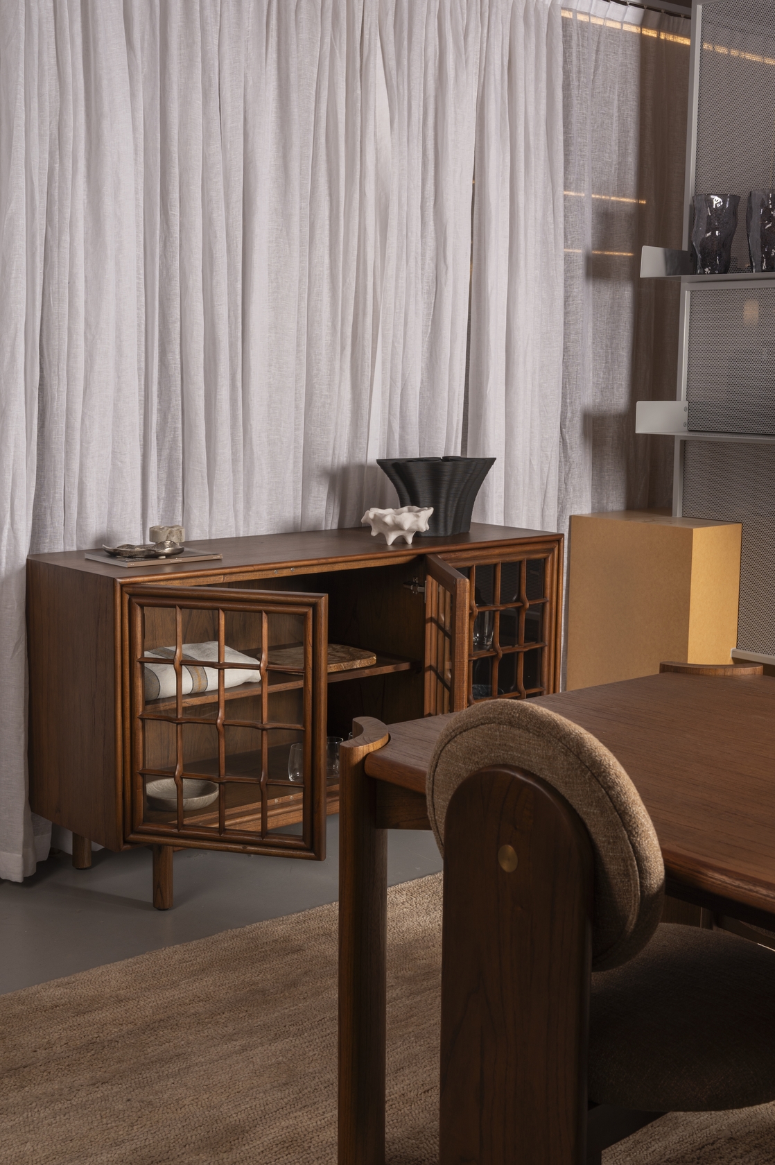 Malta 3 Doors Sideboard - Coffee - Floor Stock