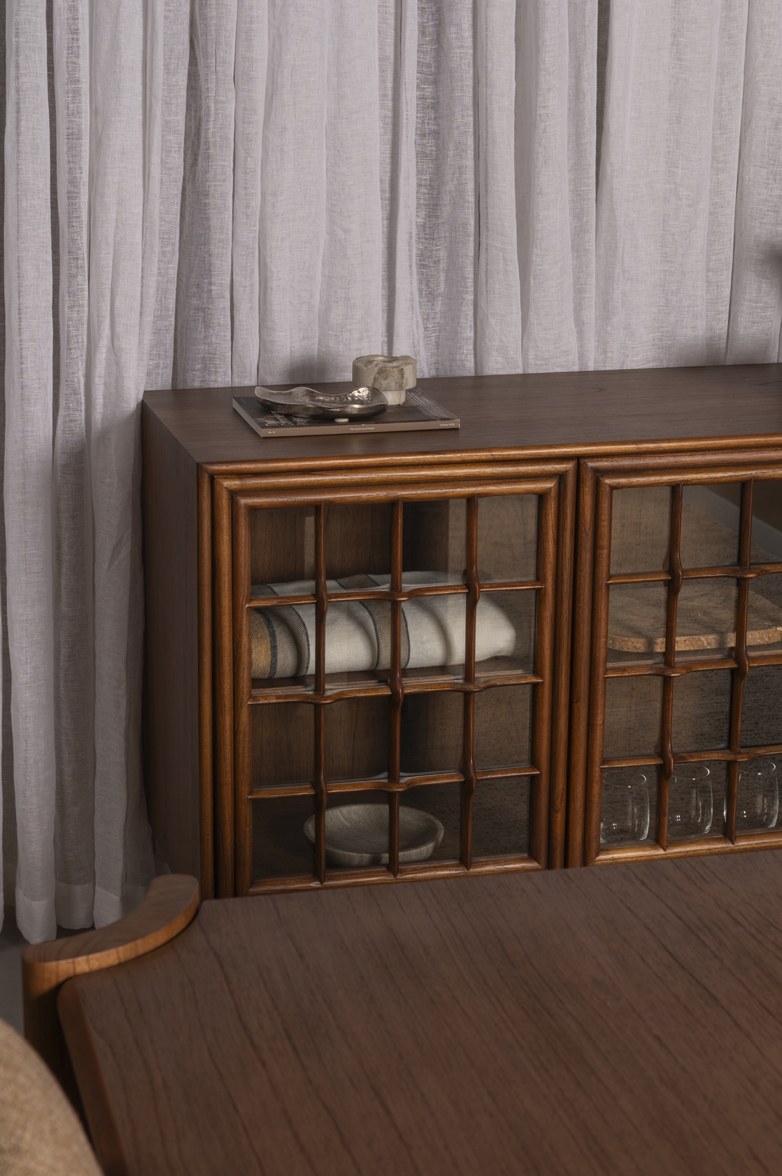 Malta 3 Doors Sideboard - Coffee - Floor Stock