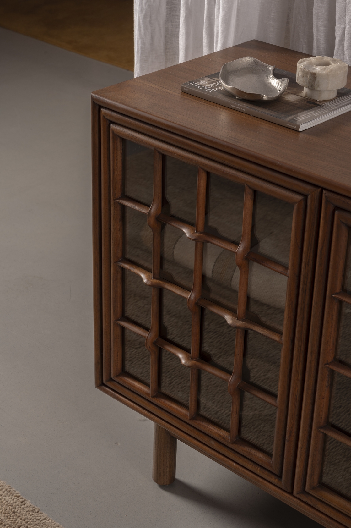 Malta 3 Doors Sideboard - Coffee - Floor Stock