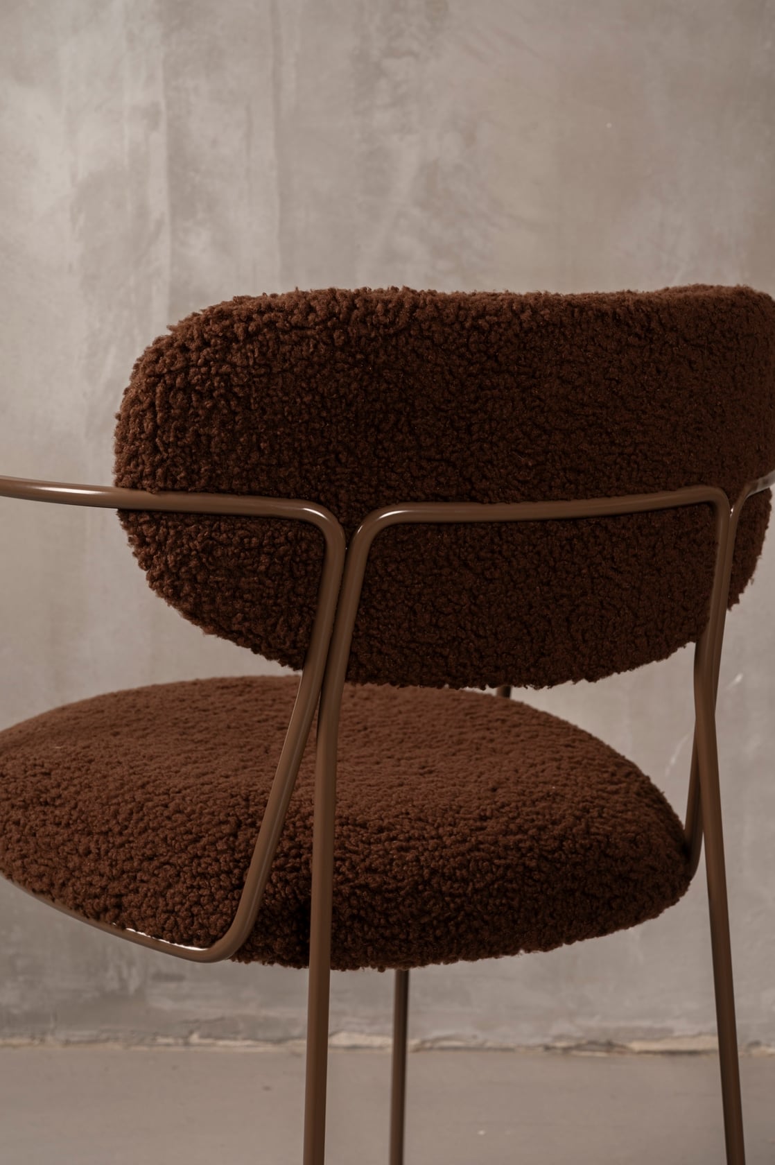 Chester Armchair - Nutmeg Fur - Set of 6 - Floor Stock