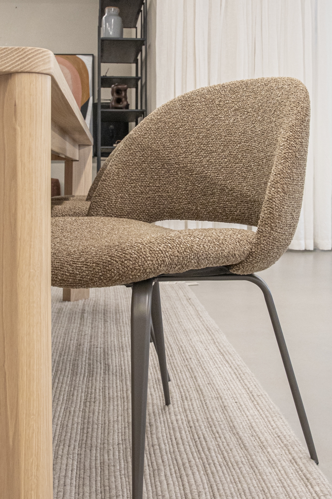 Bolla Dining Chair - Cocoa - Set of 6 - Floor Stock
