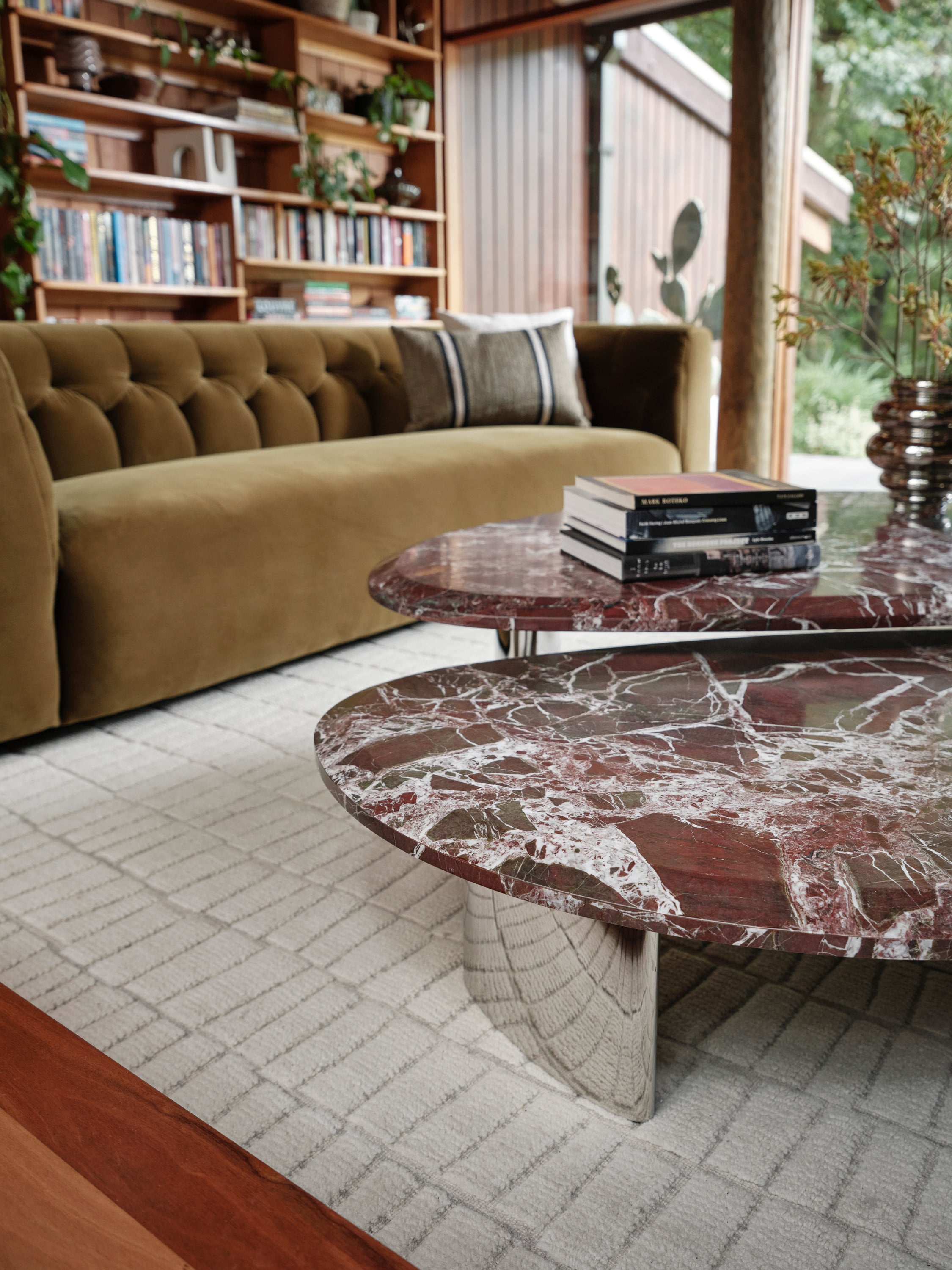 Tutto 4 Seater Sofa - Espresso Velvet - Floor Stock