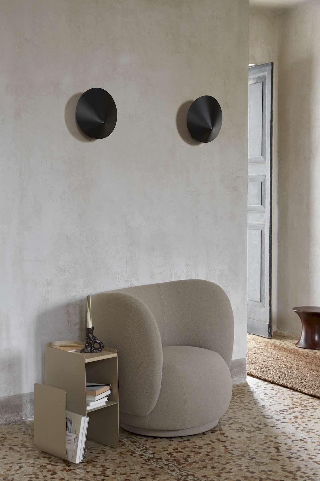 Vault Side Table - Black - Floor Stock