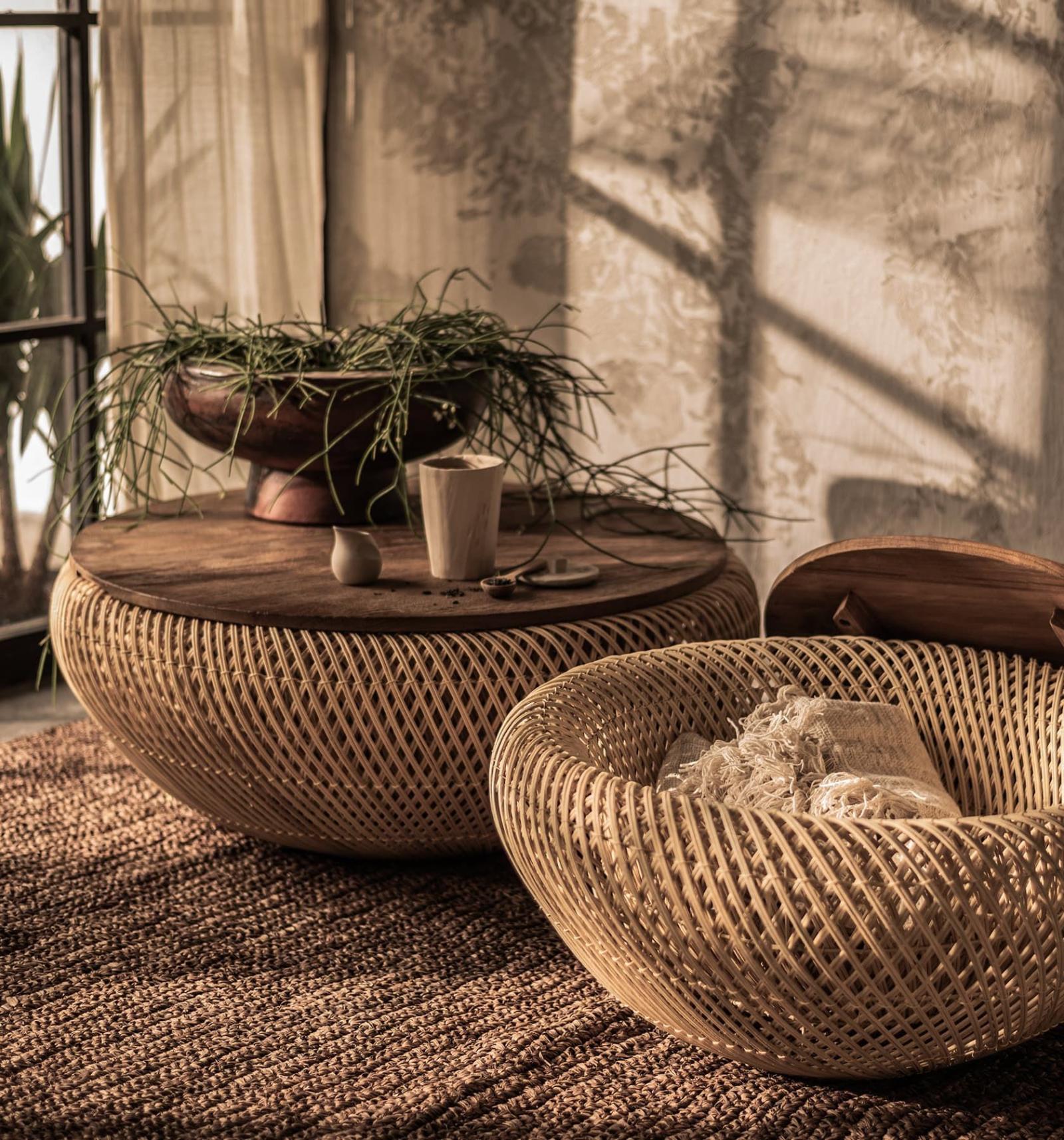 dBodhi Wave Round Coffee Table - Floor Stock