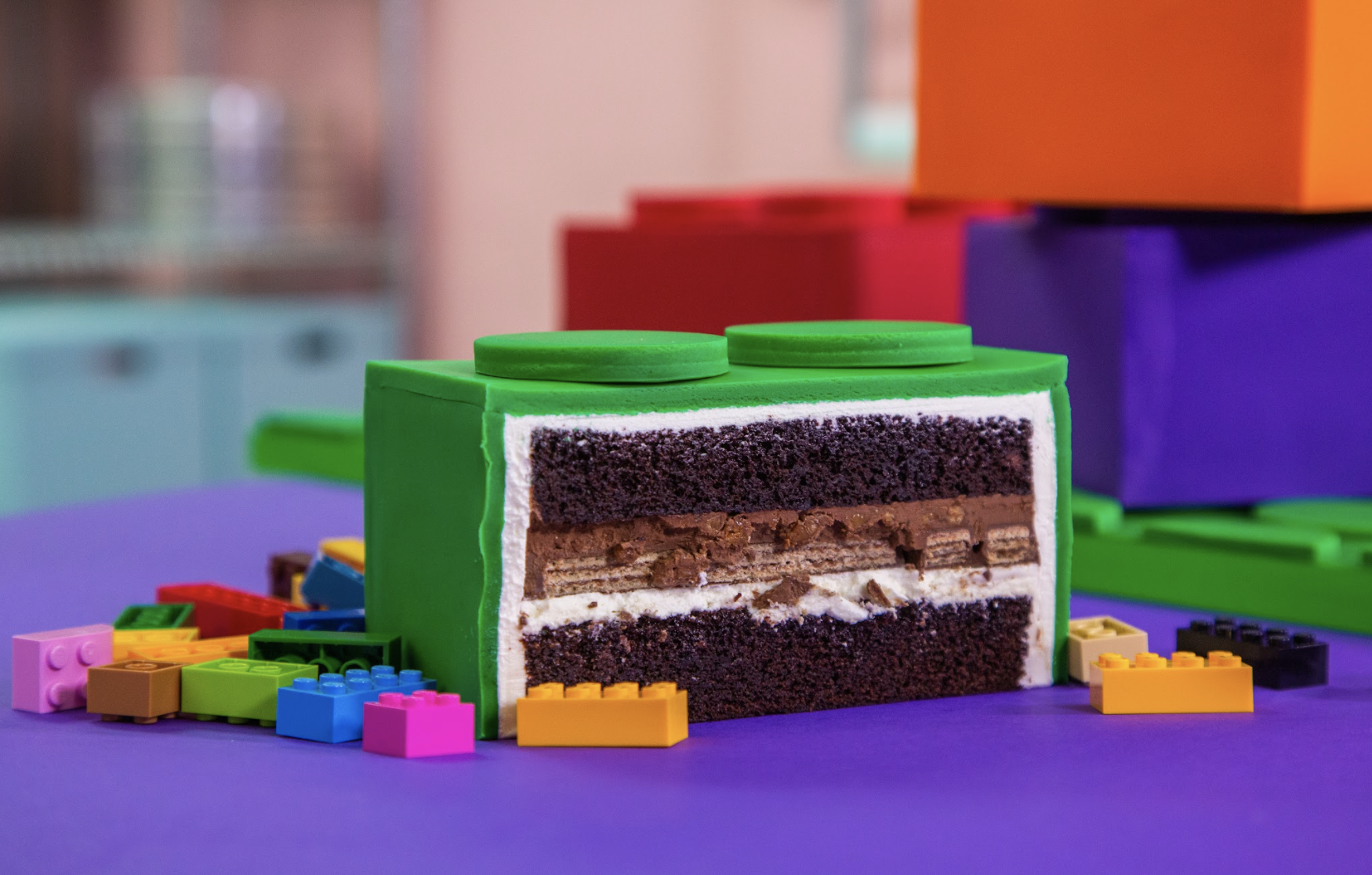 Lego sales cake pan