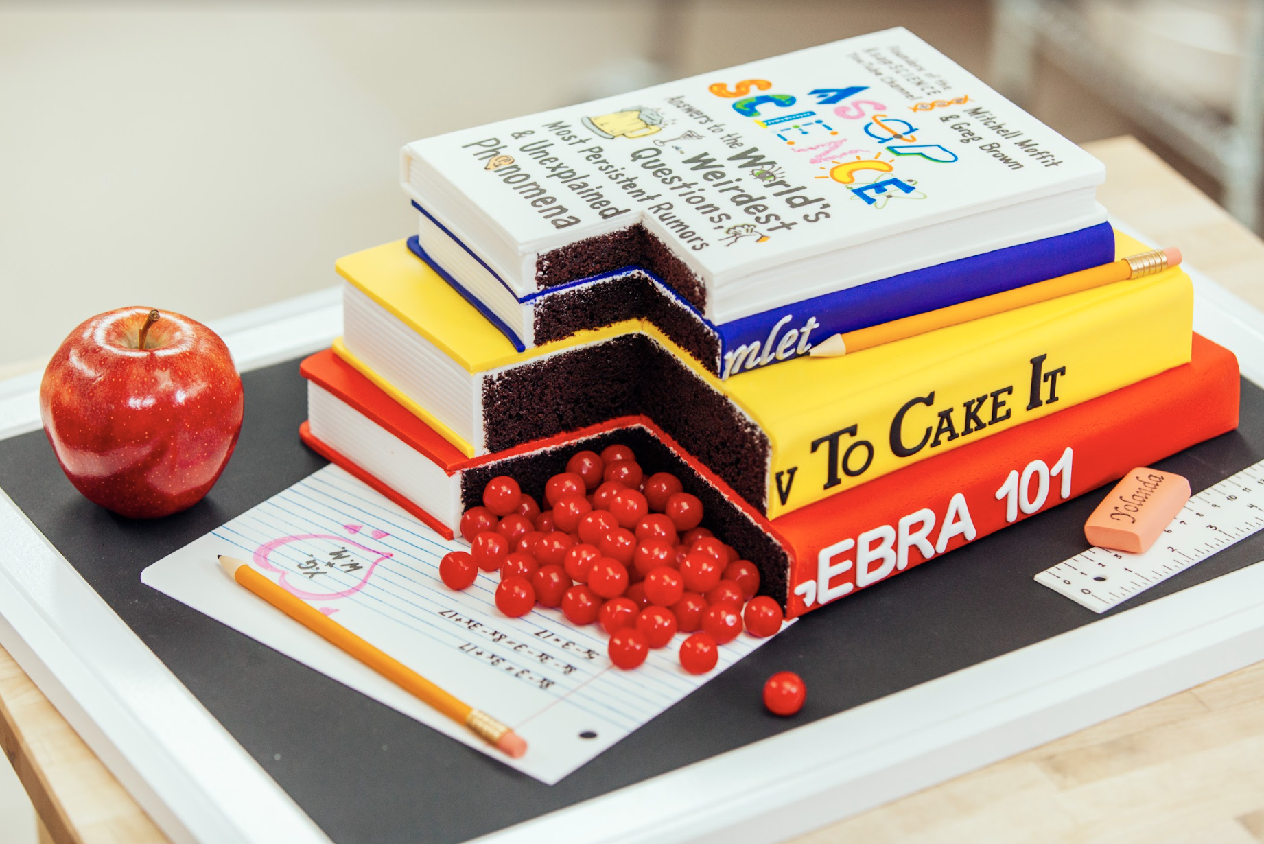 How To Make An Open Book Cake - Jessica Harris Cake Design