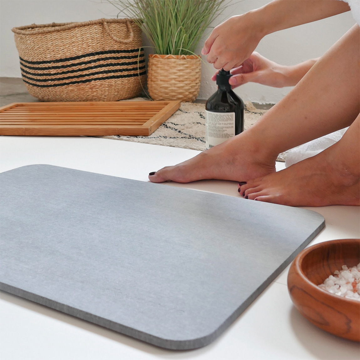 Diatomite Bath Stone Mat – All Things Clean Vacuum & Appliance