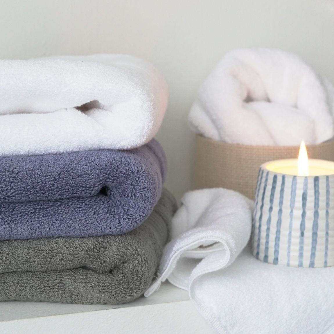 Ultra Soft Cotton Hand Towel (Set of 2)