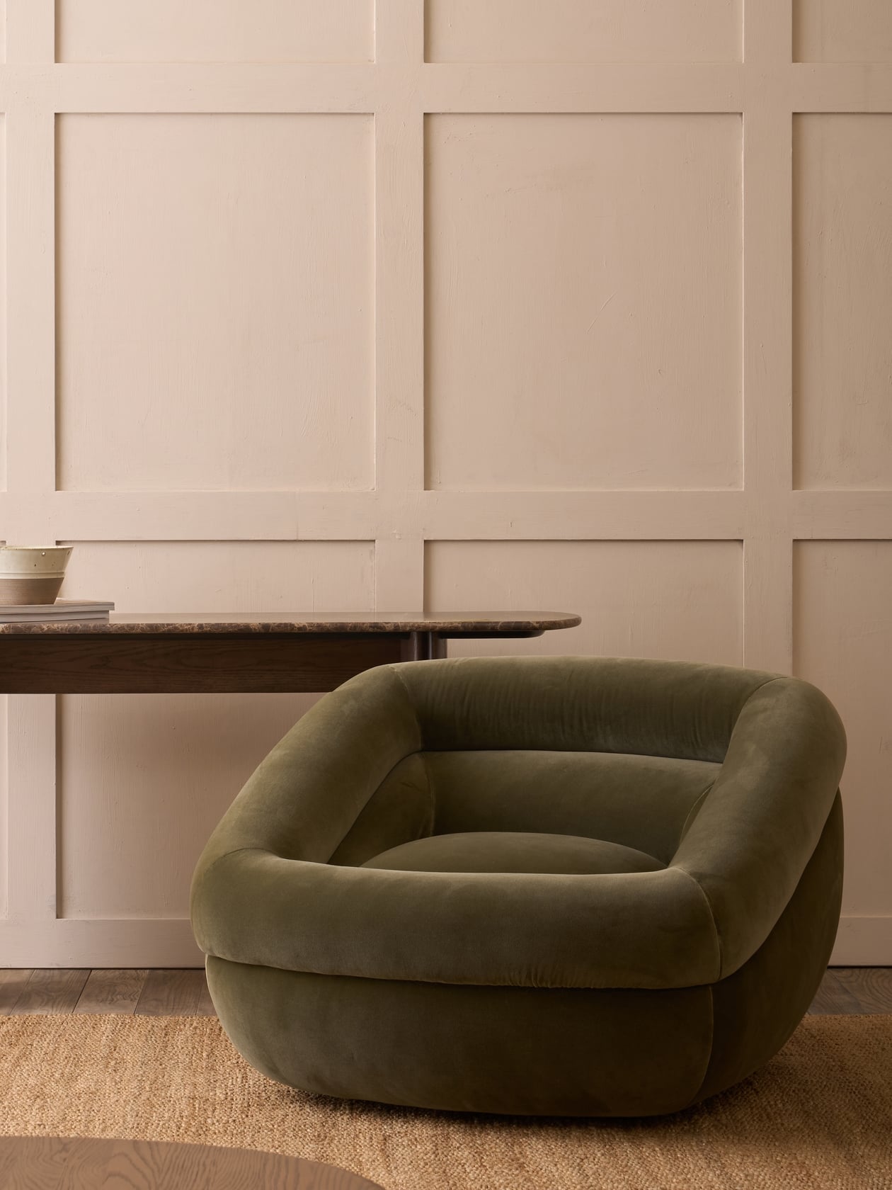 Pambula Lounge Chair - Sepia-Conte 1113 - Floor Stock