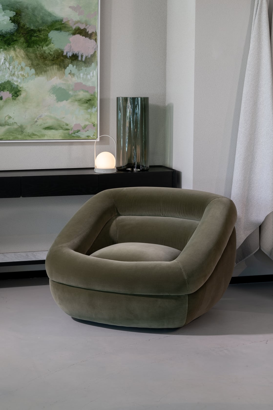 Pambula Lounge Chair - Sepia-Conte 1113 - Floor Stock